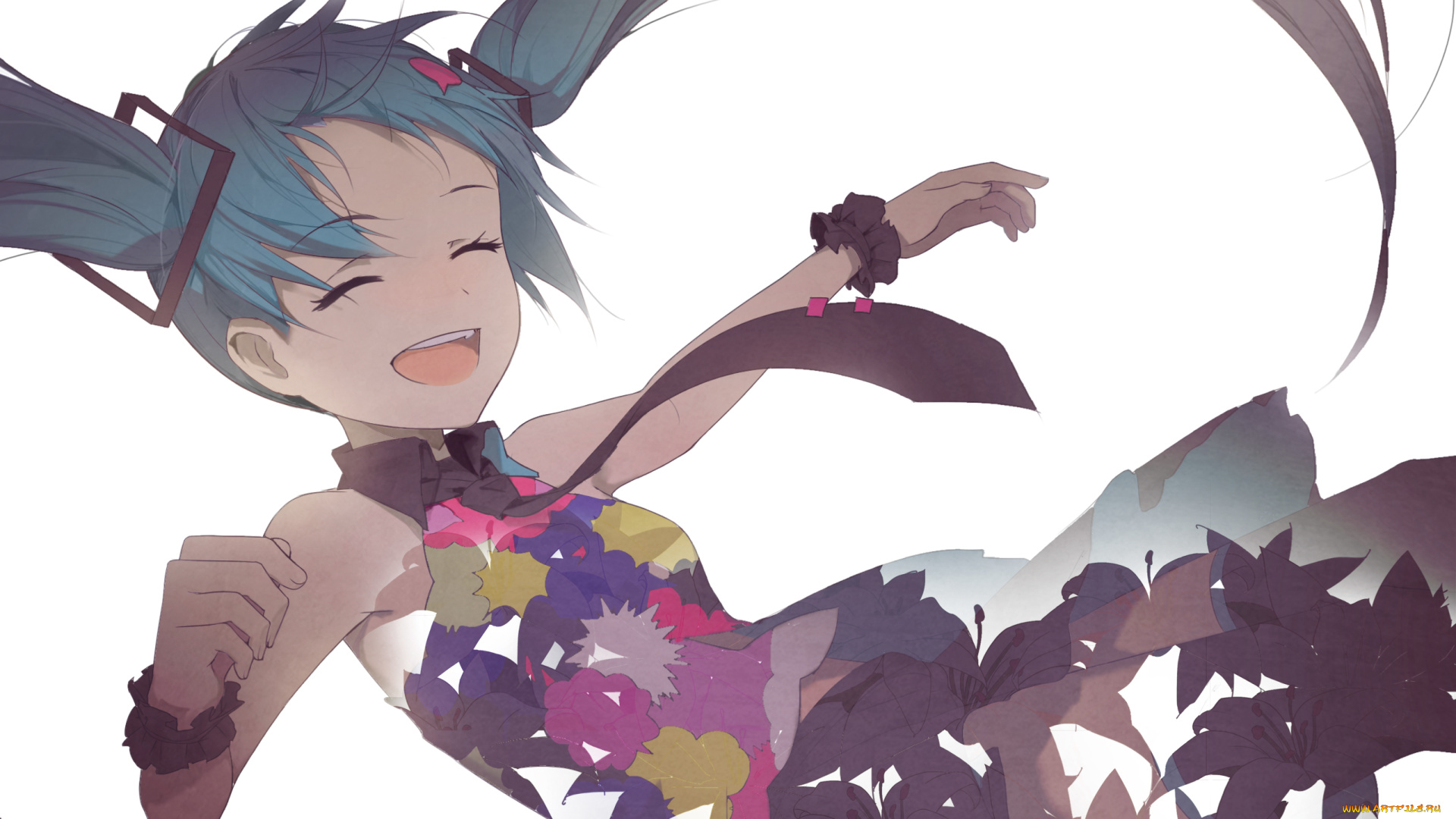 аниме, vocaloid, hatsune, miku