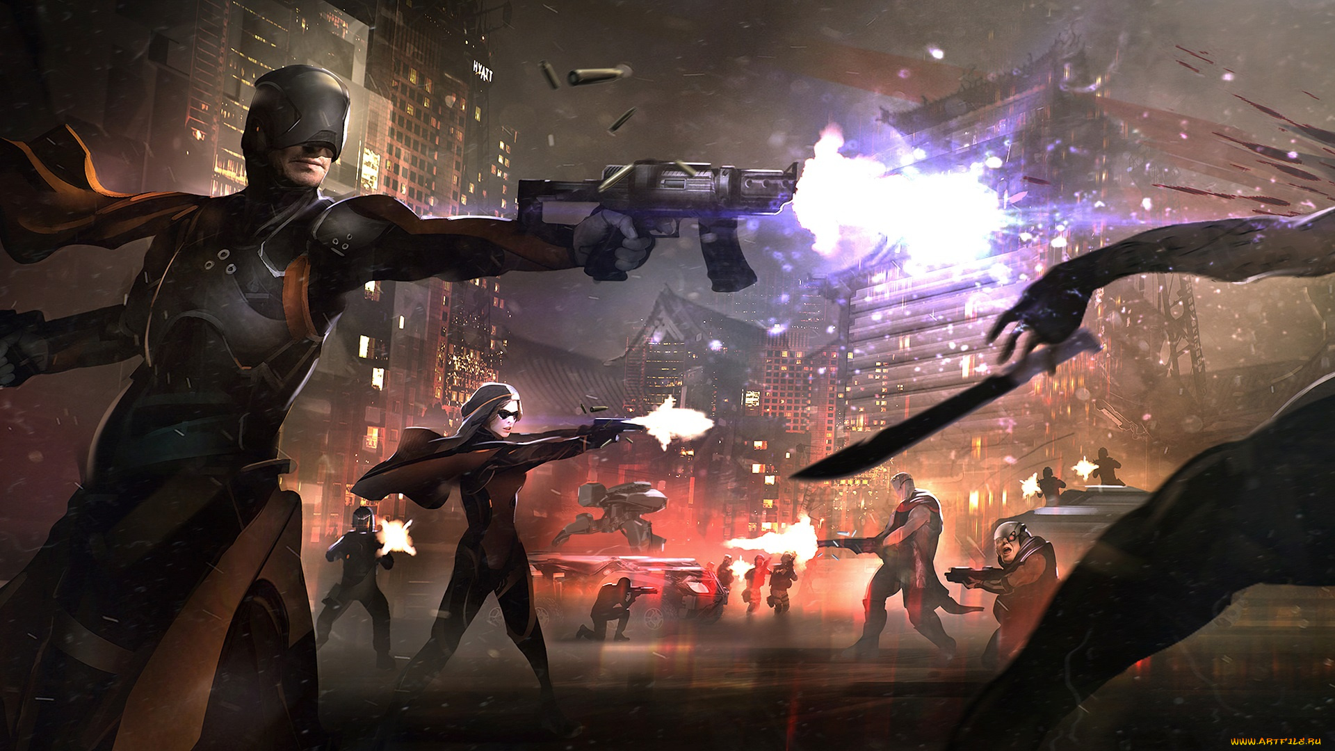 фэнтези, люди, война