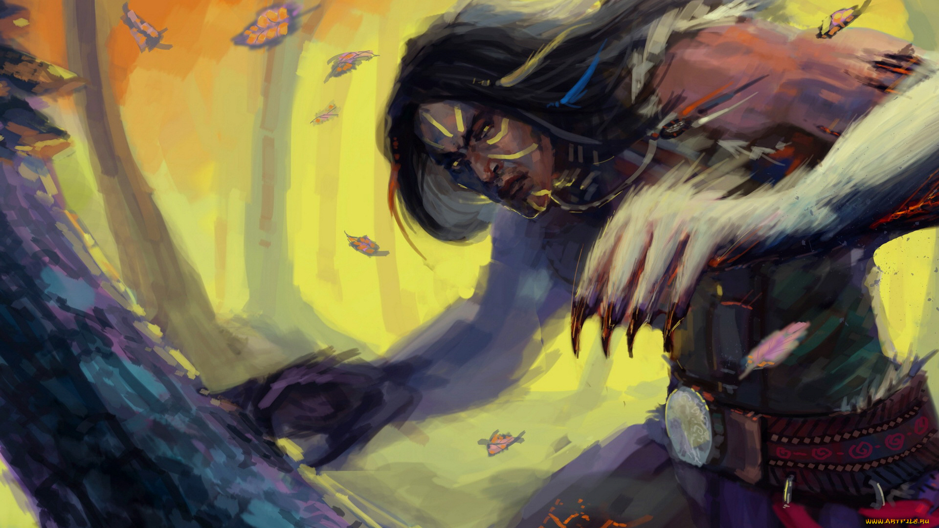 фэнтези, оборотни, оборотень