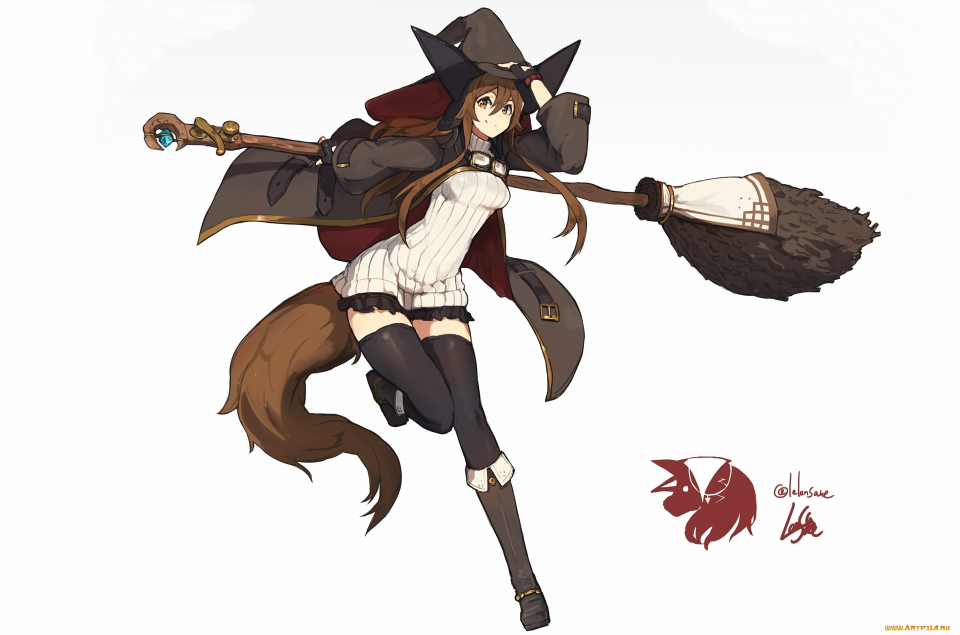 аниме, магия, , колдовство, , halloween, lansane