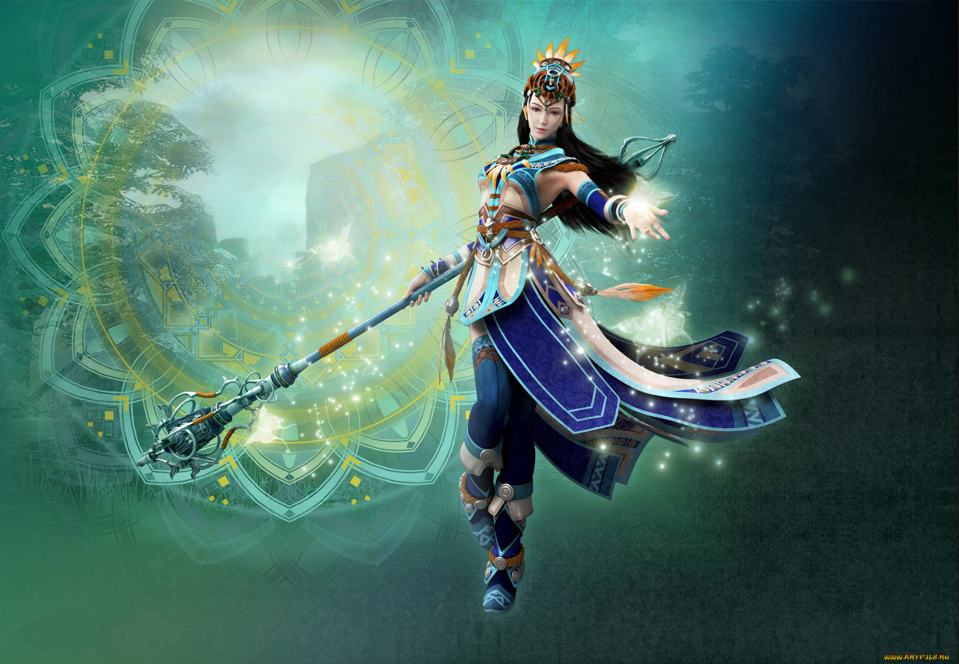 фэнтези, девушки, воин