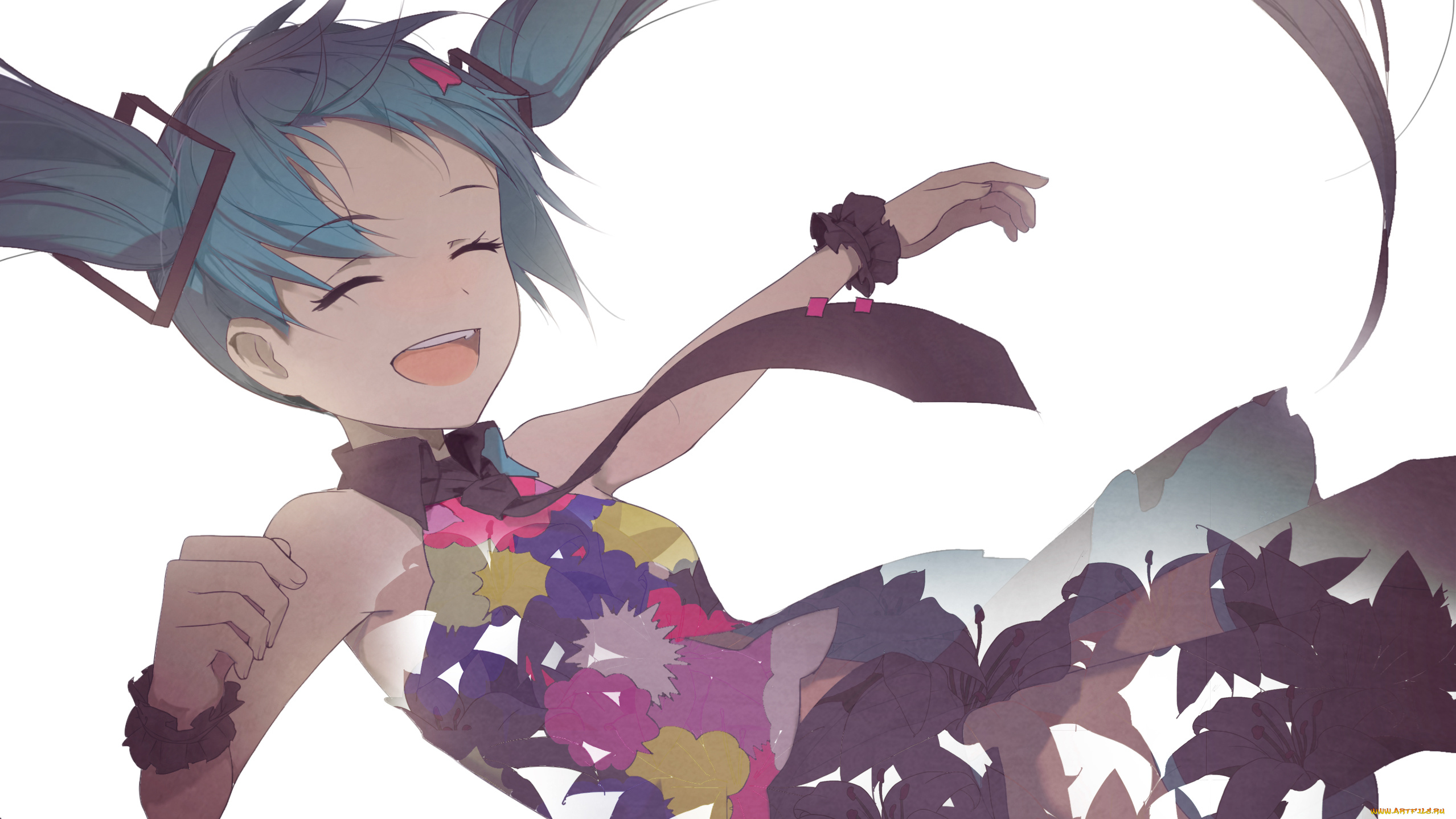 аниме, vocaloid, hatsune, miku