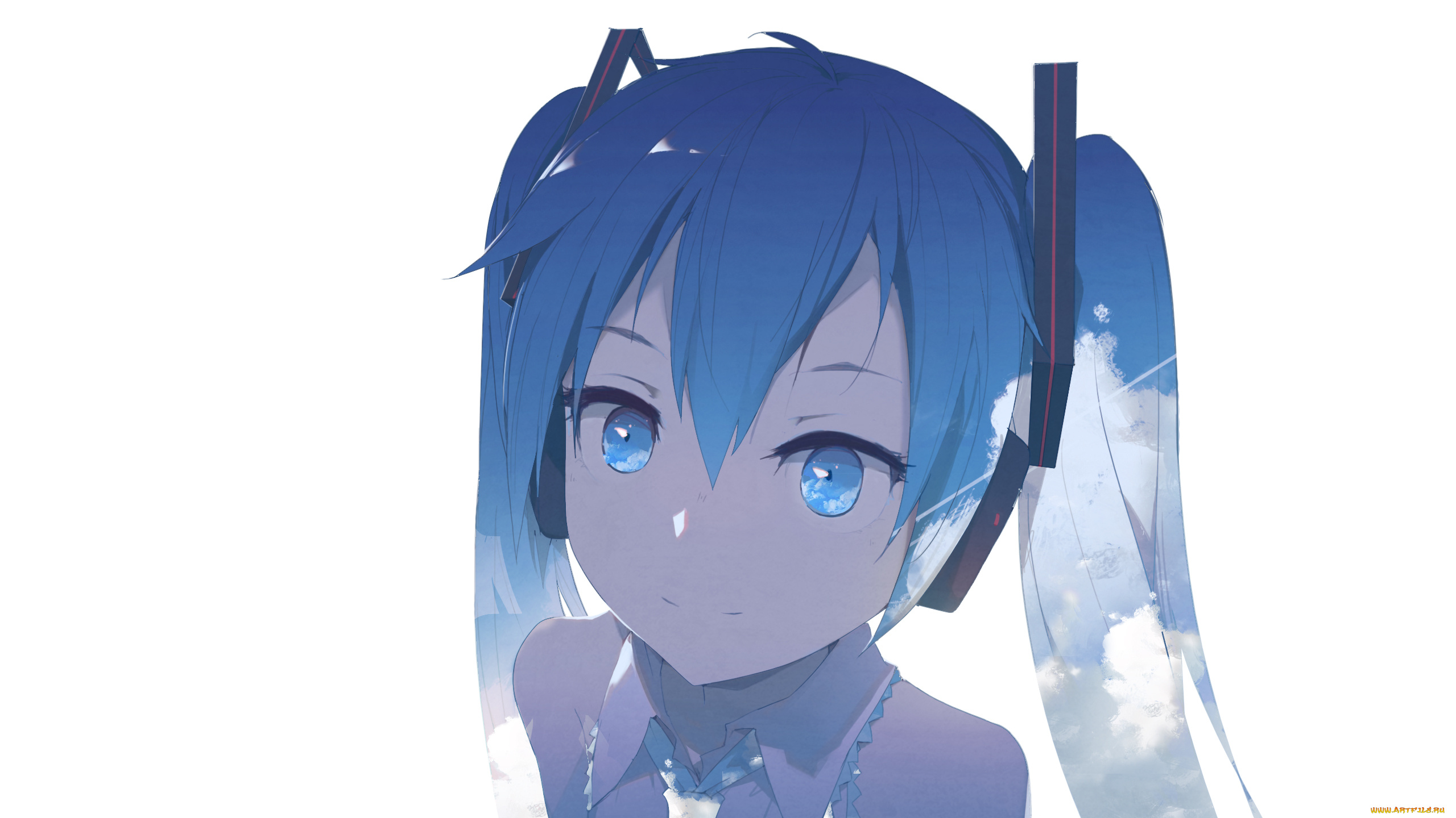 аниме, vocaloid, hatsune, miku