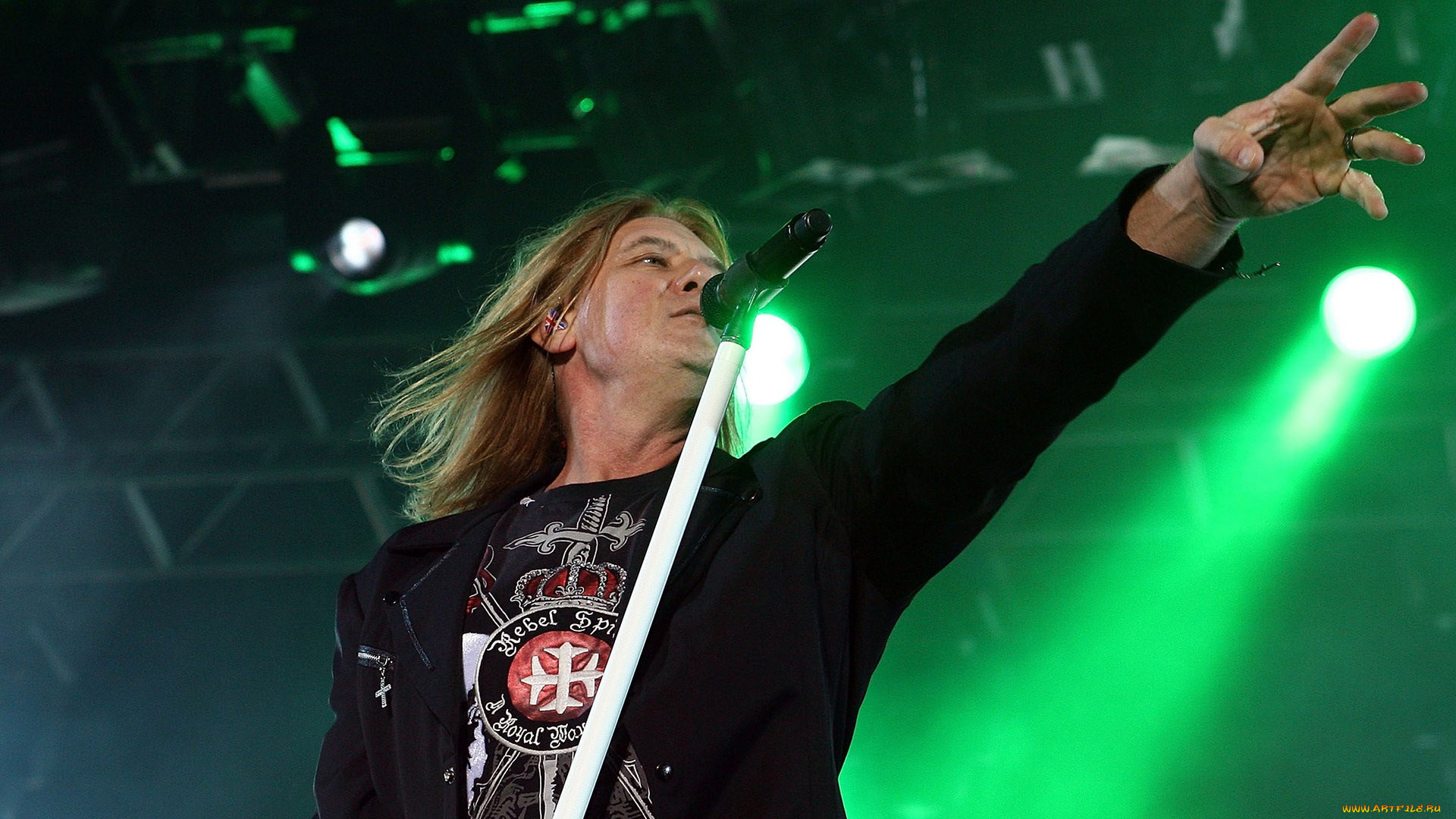 -def-leppard, музыка, -временный, музыкант