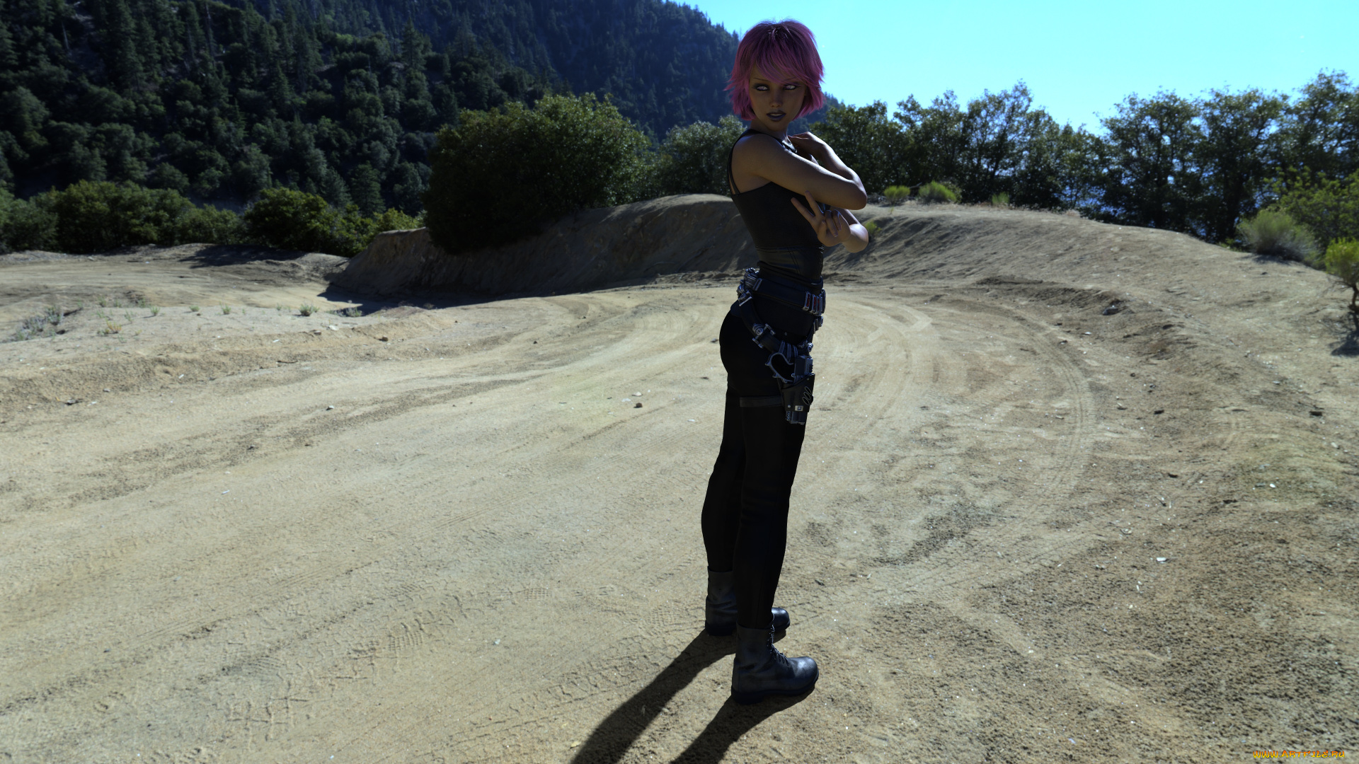 3д, графика, люди, , people, фон, взгляд, девушка