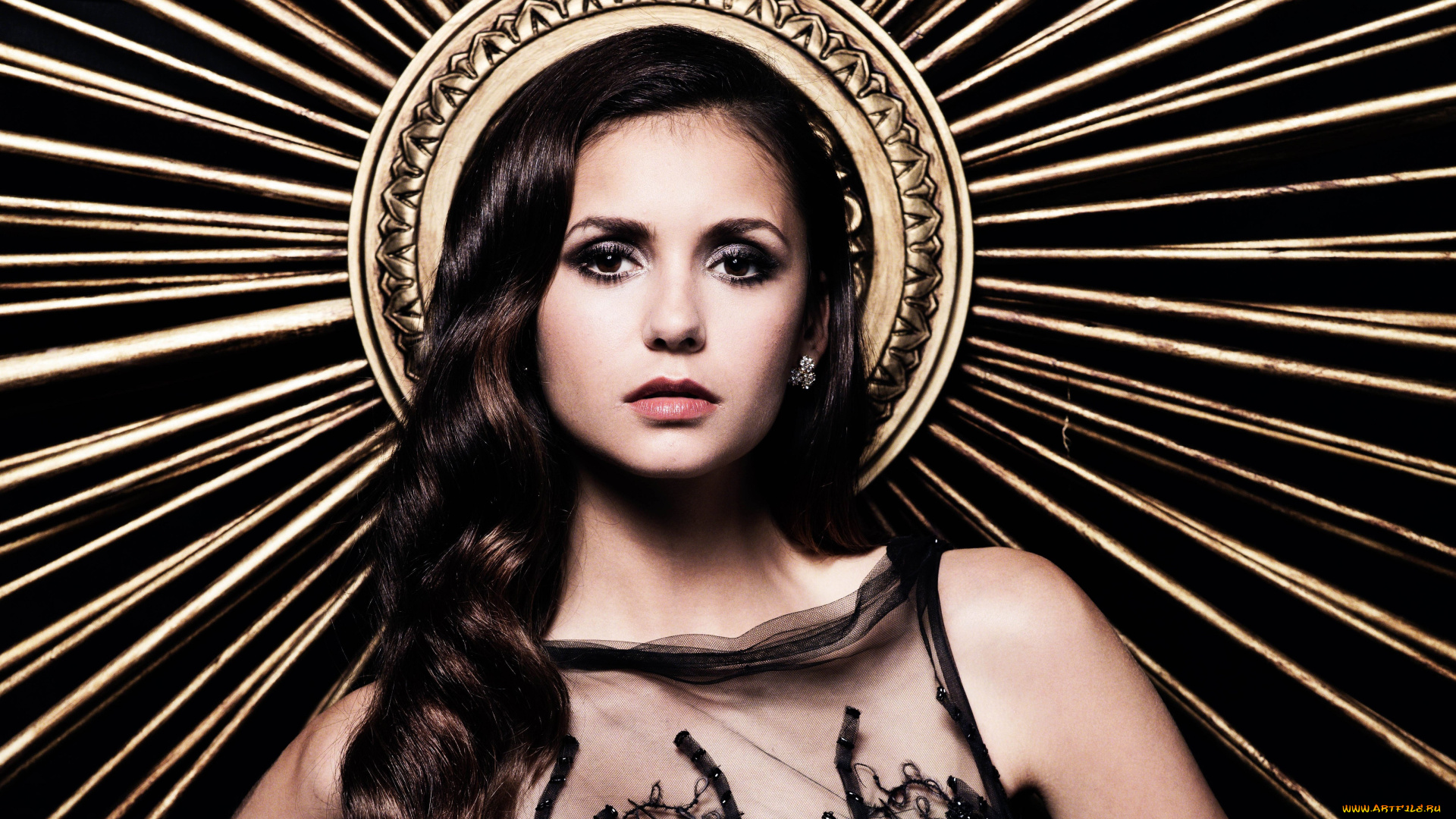 девушки, nina, dobrev, актриса, шатенка, солнце