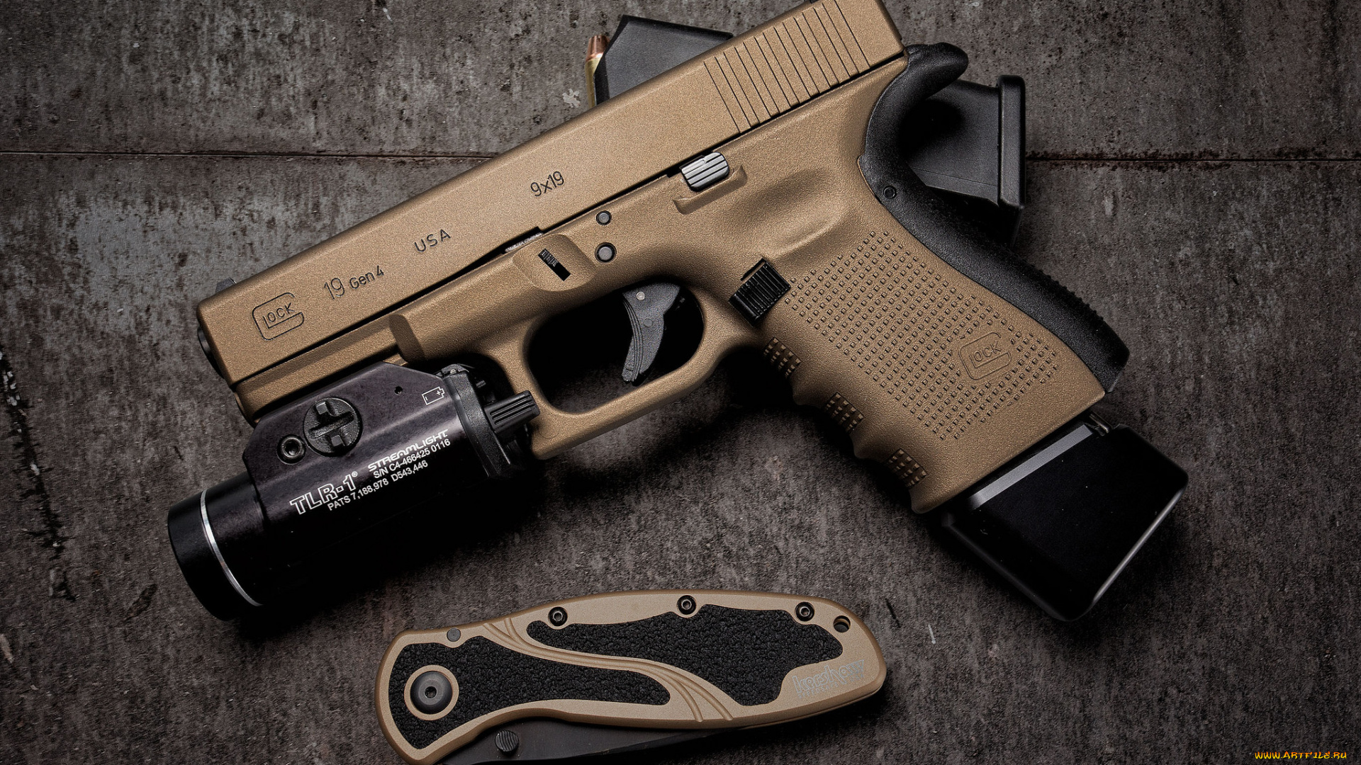 glock, 19, оружие, пистолеты, ствол