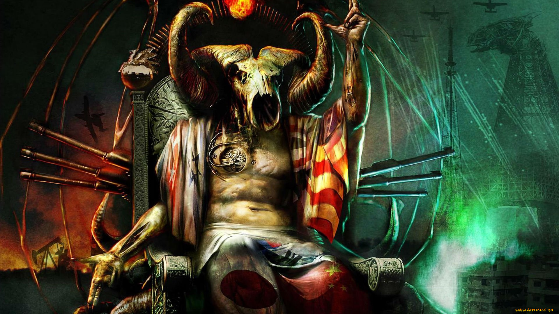 job-for-a-cowboy, музыка, job, for, a, cowboy, рисунок