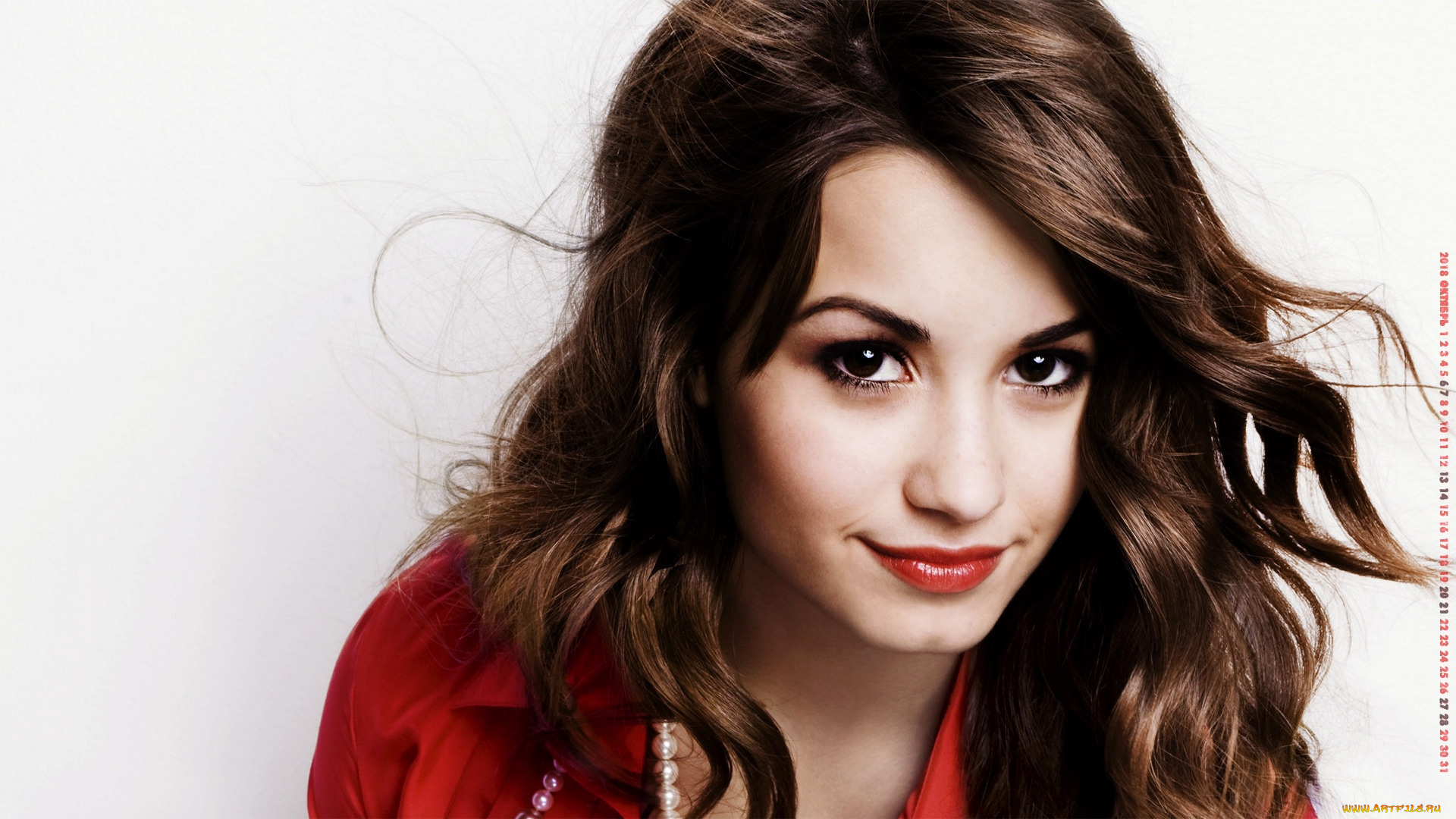 календари, девушки, лицо, взгляд, женщина