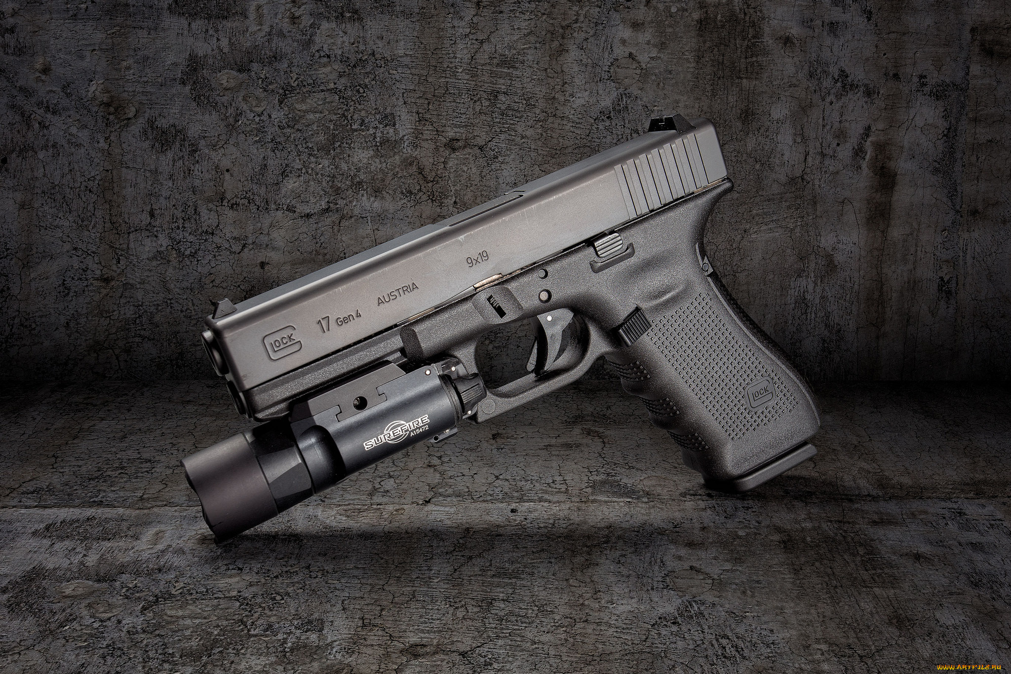 glock, 17, оружие, пистолеты, ствол