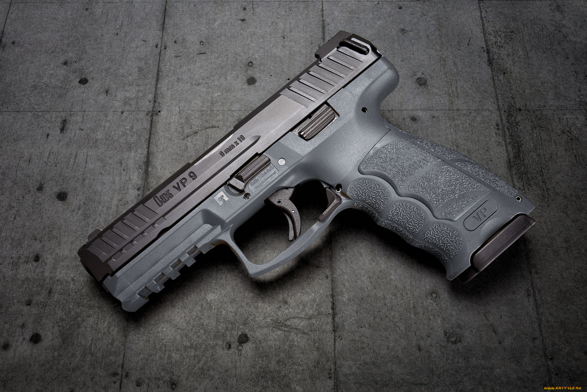 vp9, gray, mockup, оружие, пистолеты, ствол