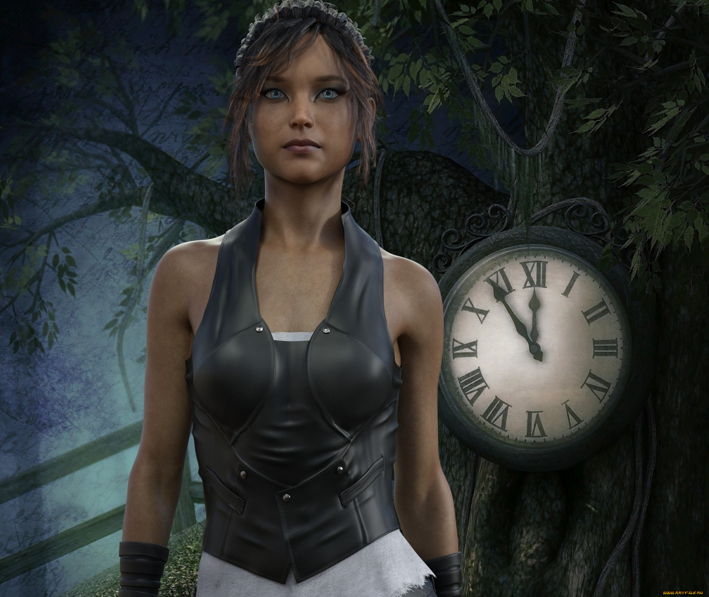 3д, графика, люди, , people, фон, взгляд, девушка