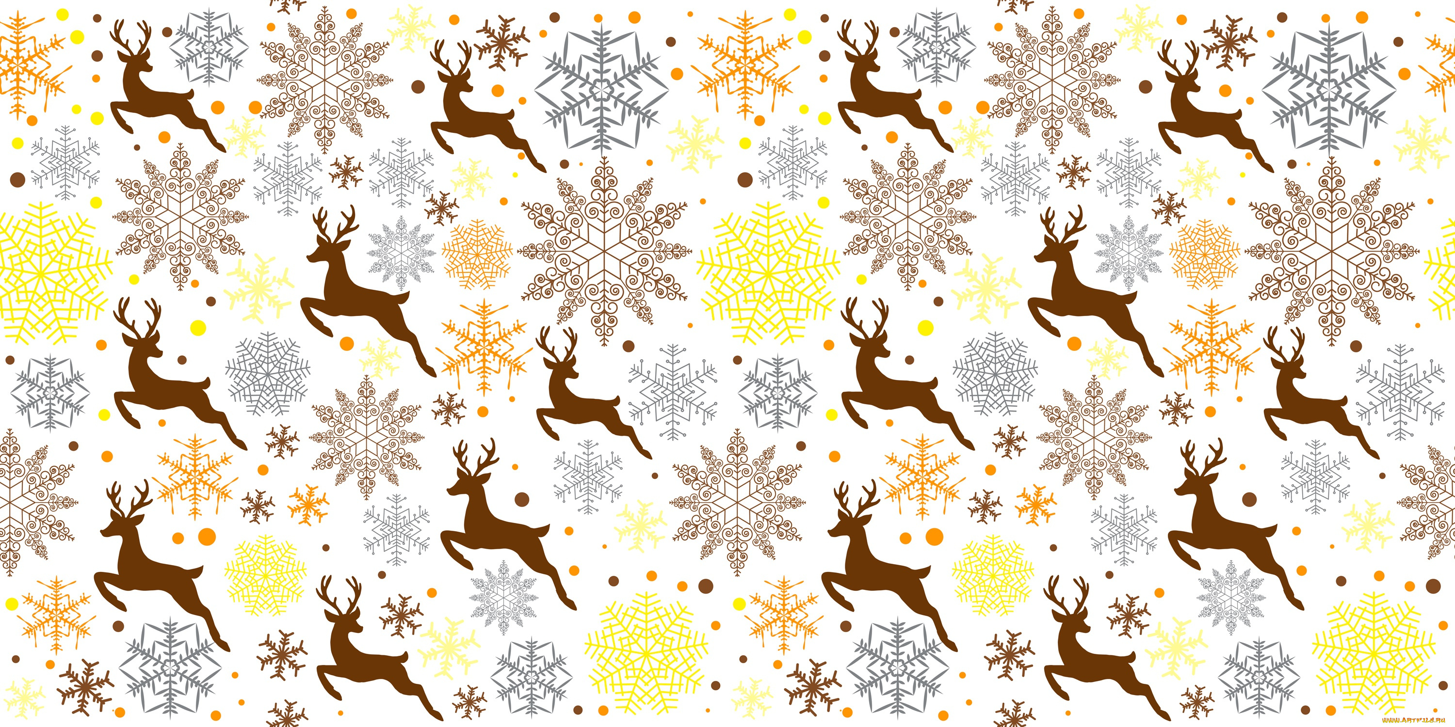векторная, графика, животные, , animals, олень, животное, снежинки