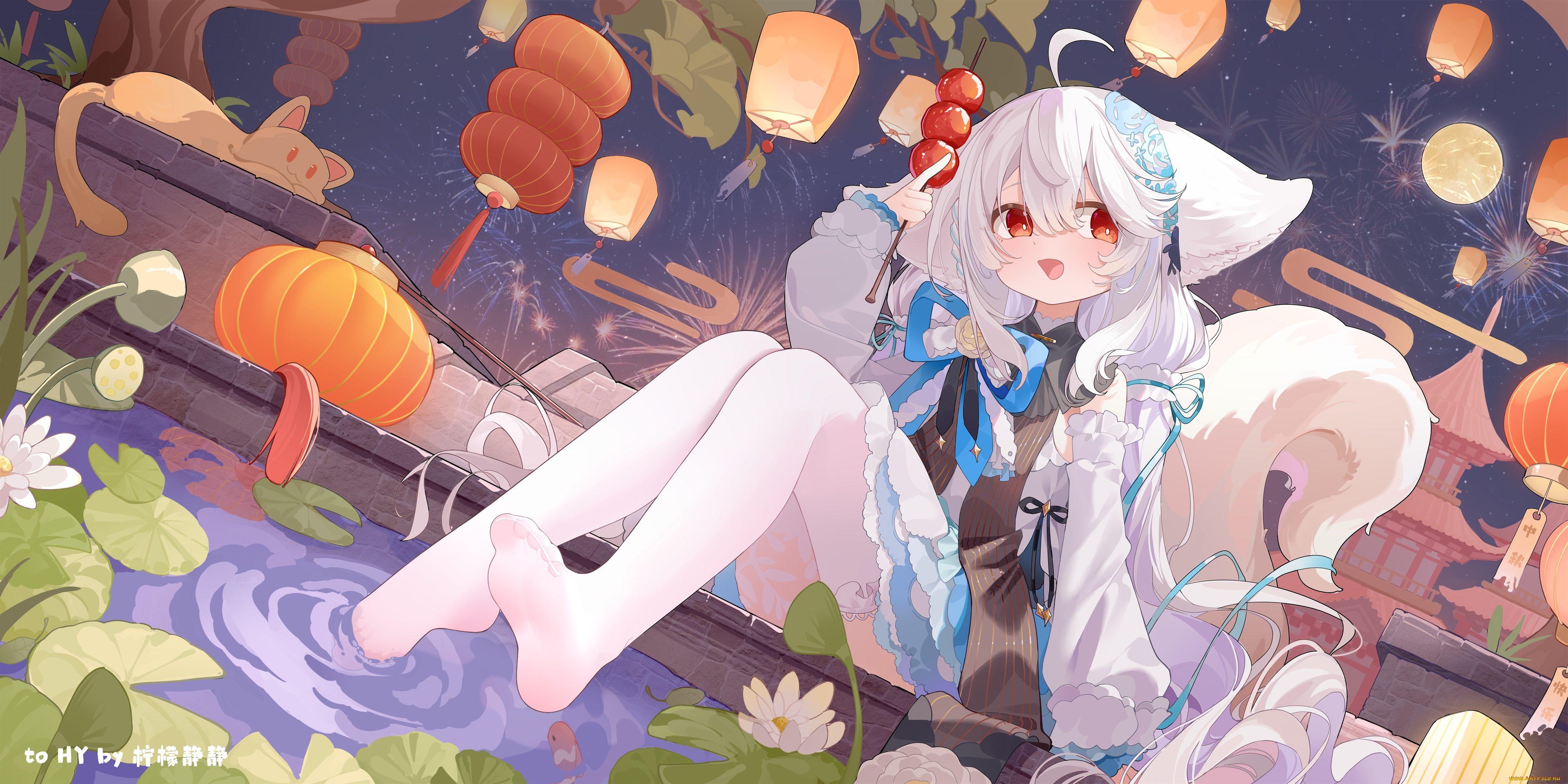 аниме, магия, , колдовство, , halloween, девушка, хэллоуин