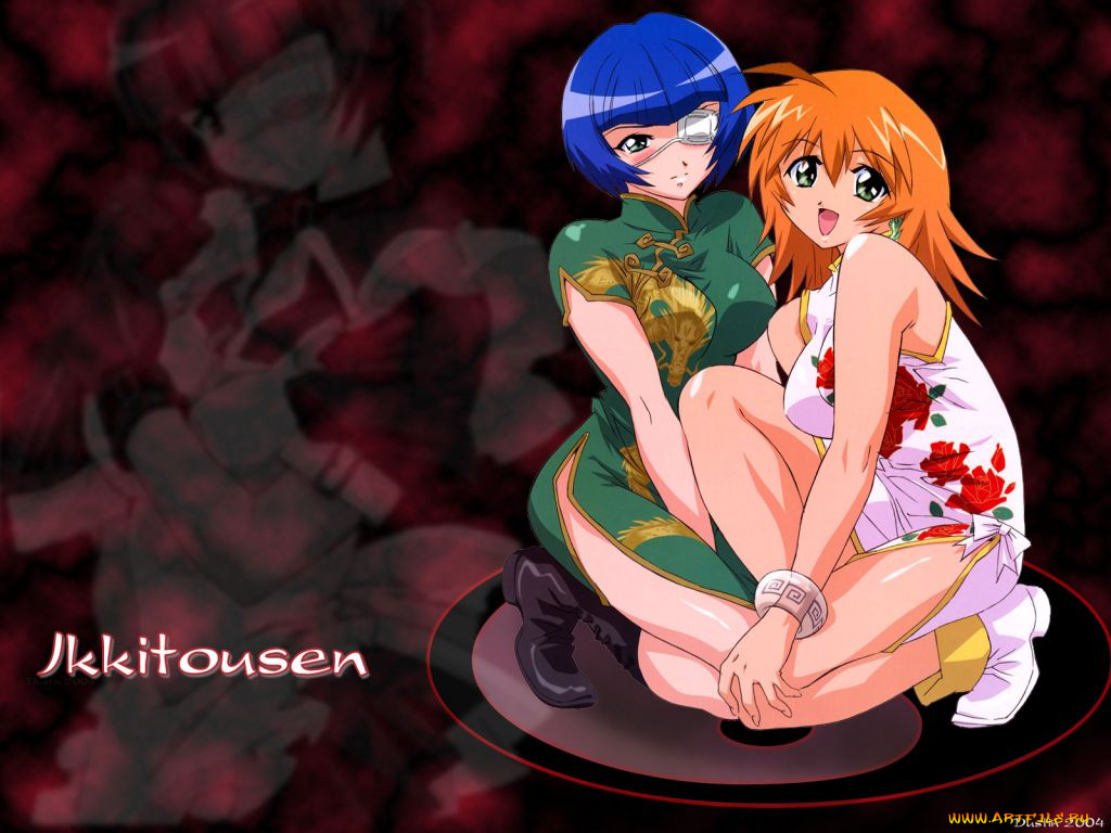 аниме, ikki, tousen