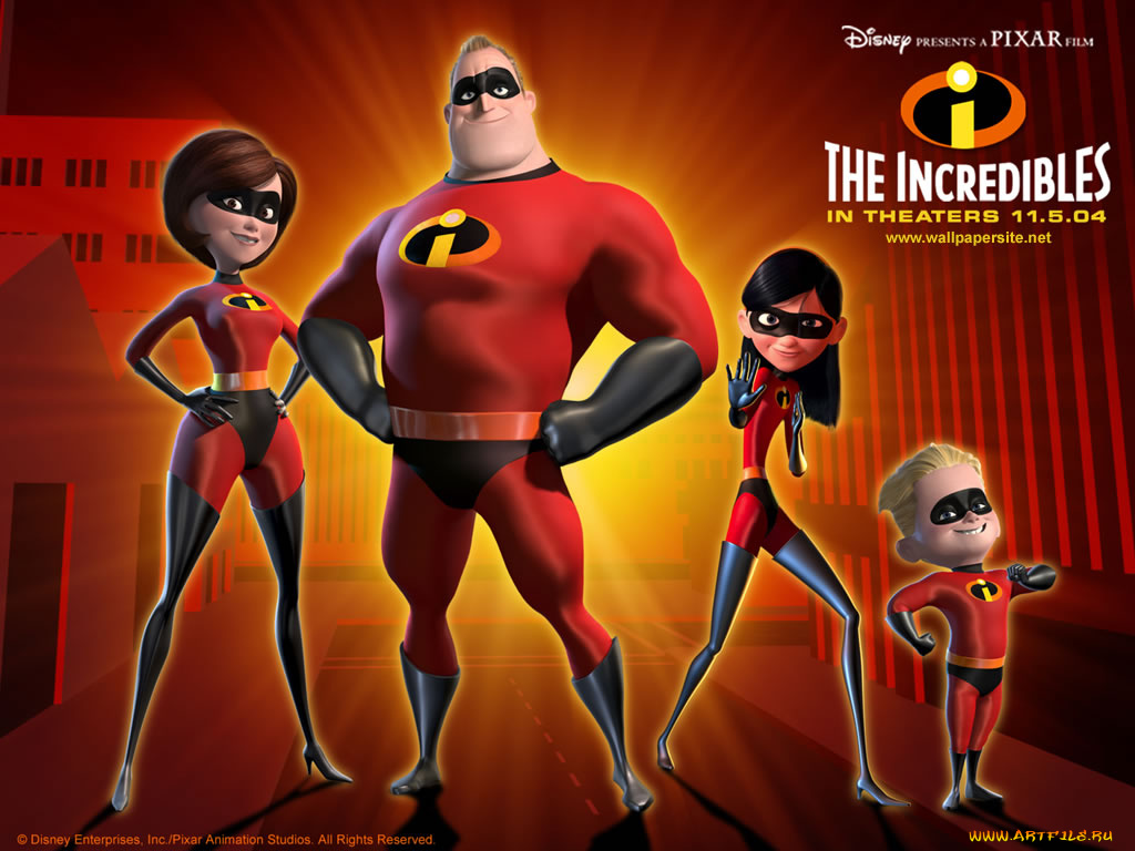 мультфильмы, the, incredibles