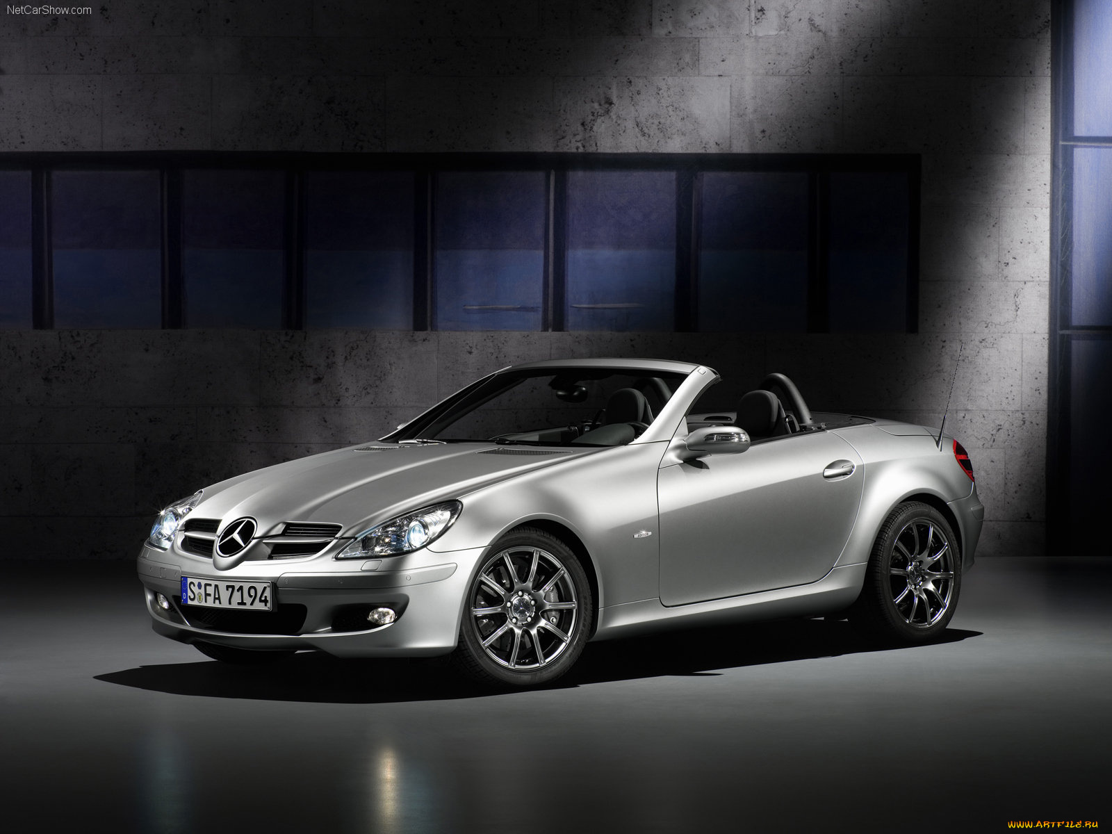 mercedes, benz, slk, edition, 10, 2007, автомобили