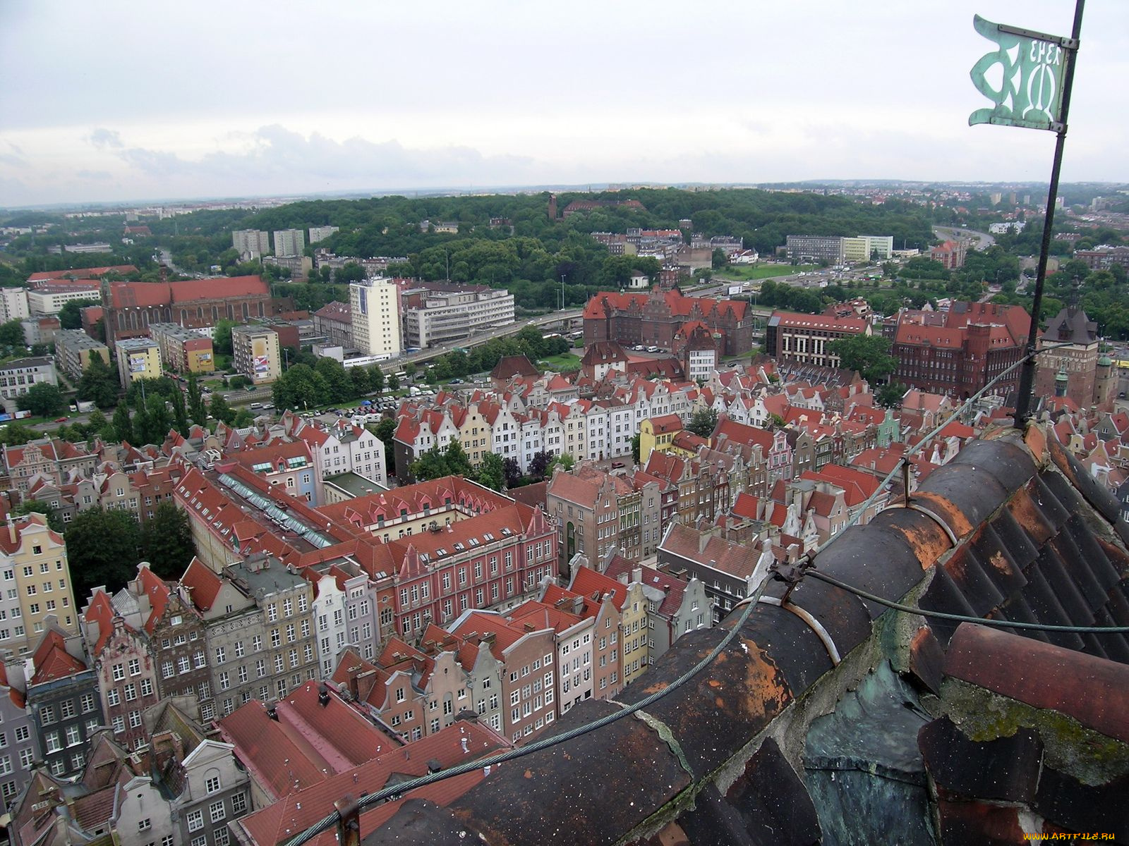 города, гданьск, польша