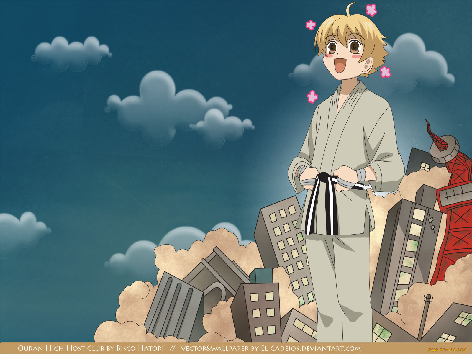 аниме, ouran, high, school, host, club