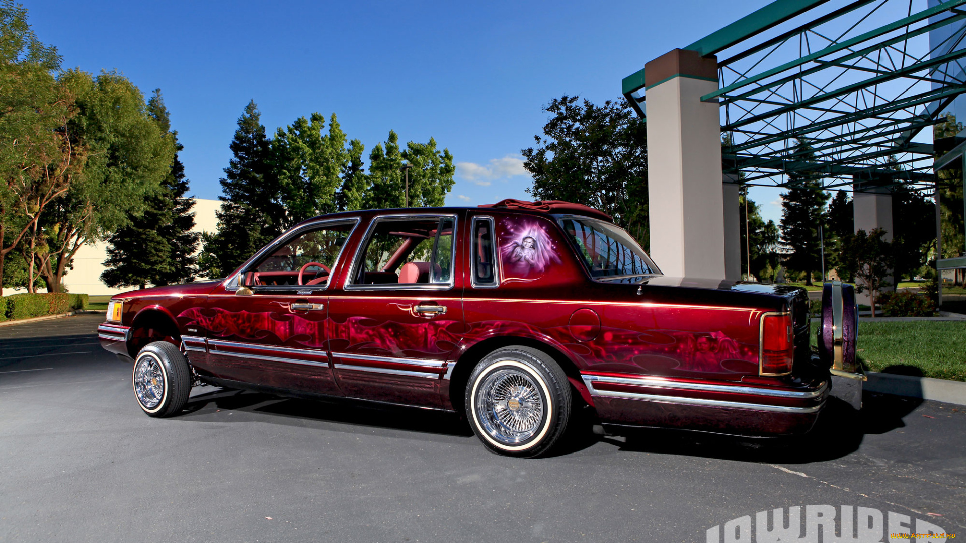 1994, lincoln, town, car, автомобили