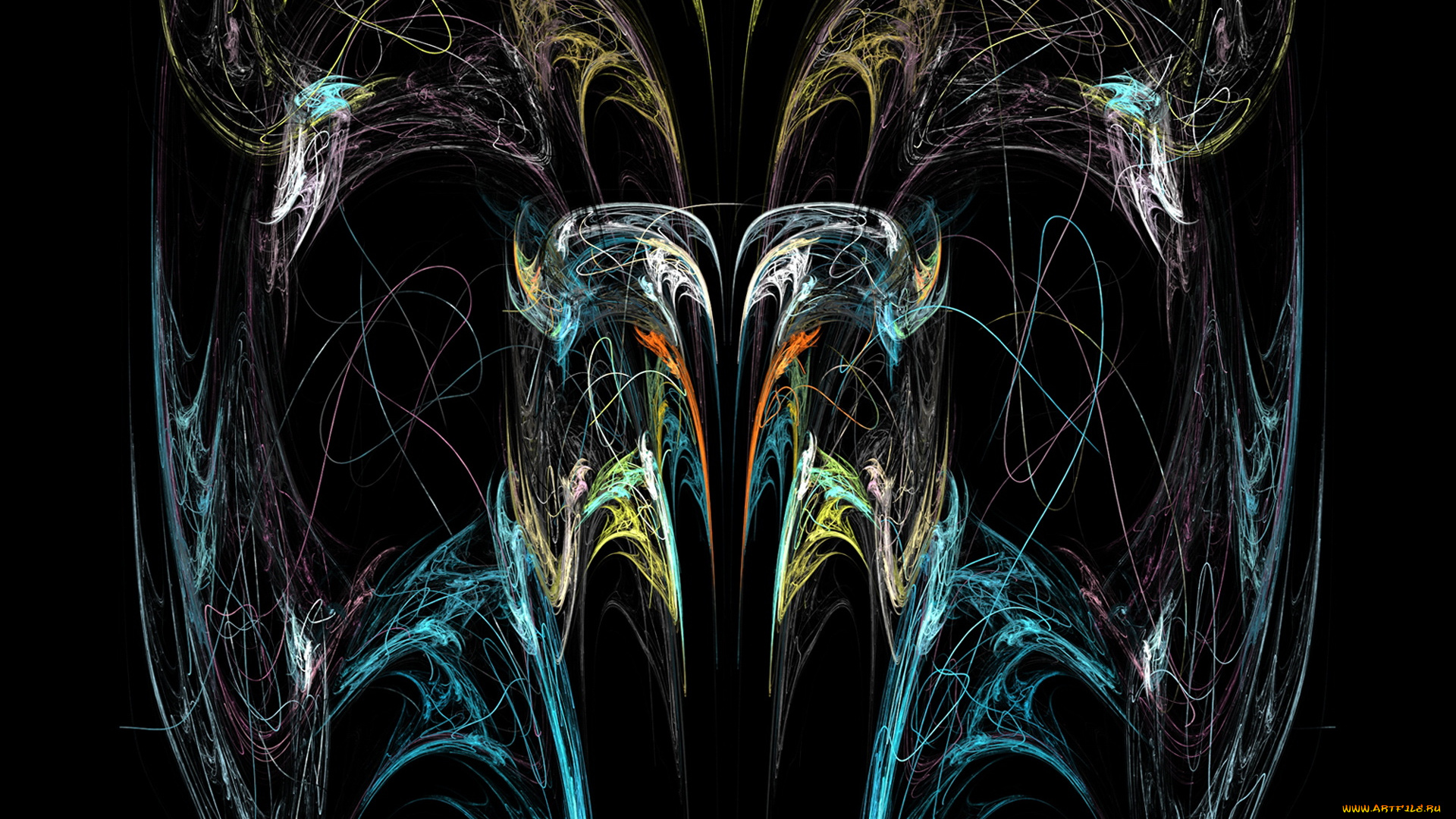 3д, графика, fractal, фракталы, абстракция