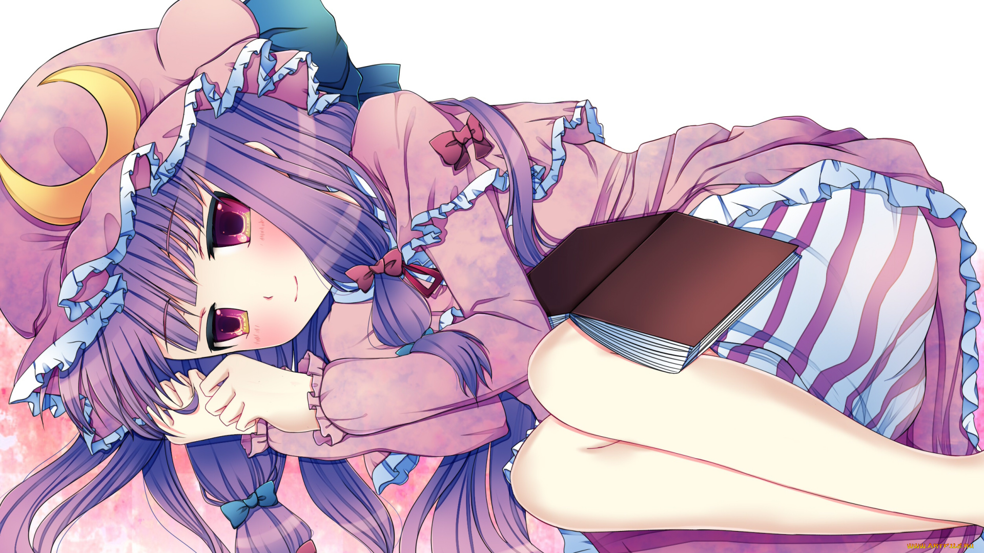 аниме, touhou, пачули, нолидж