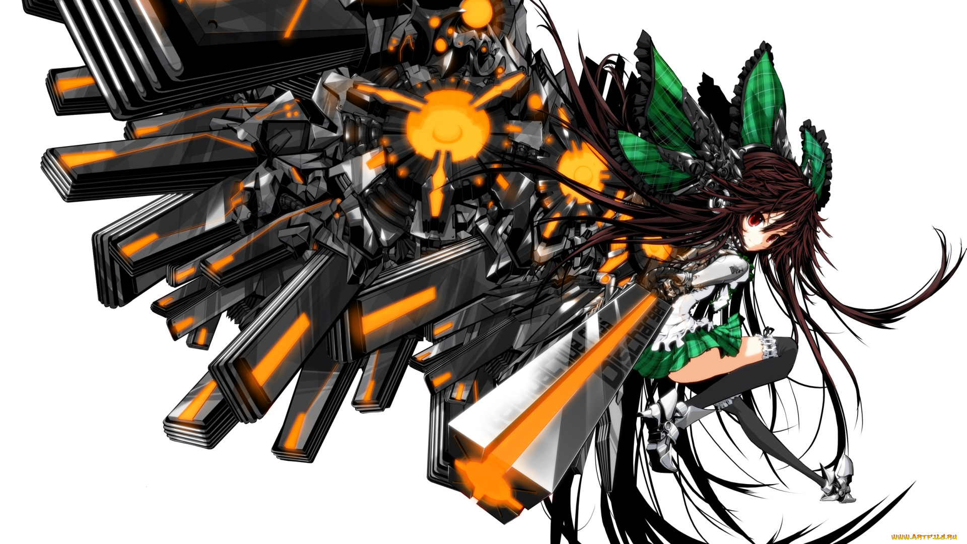 аниме, touhou, уцухо, рюджи