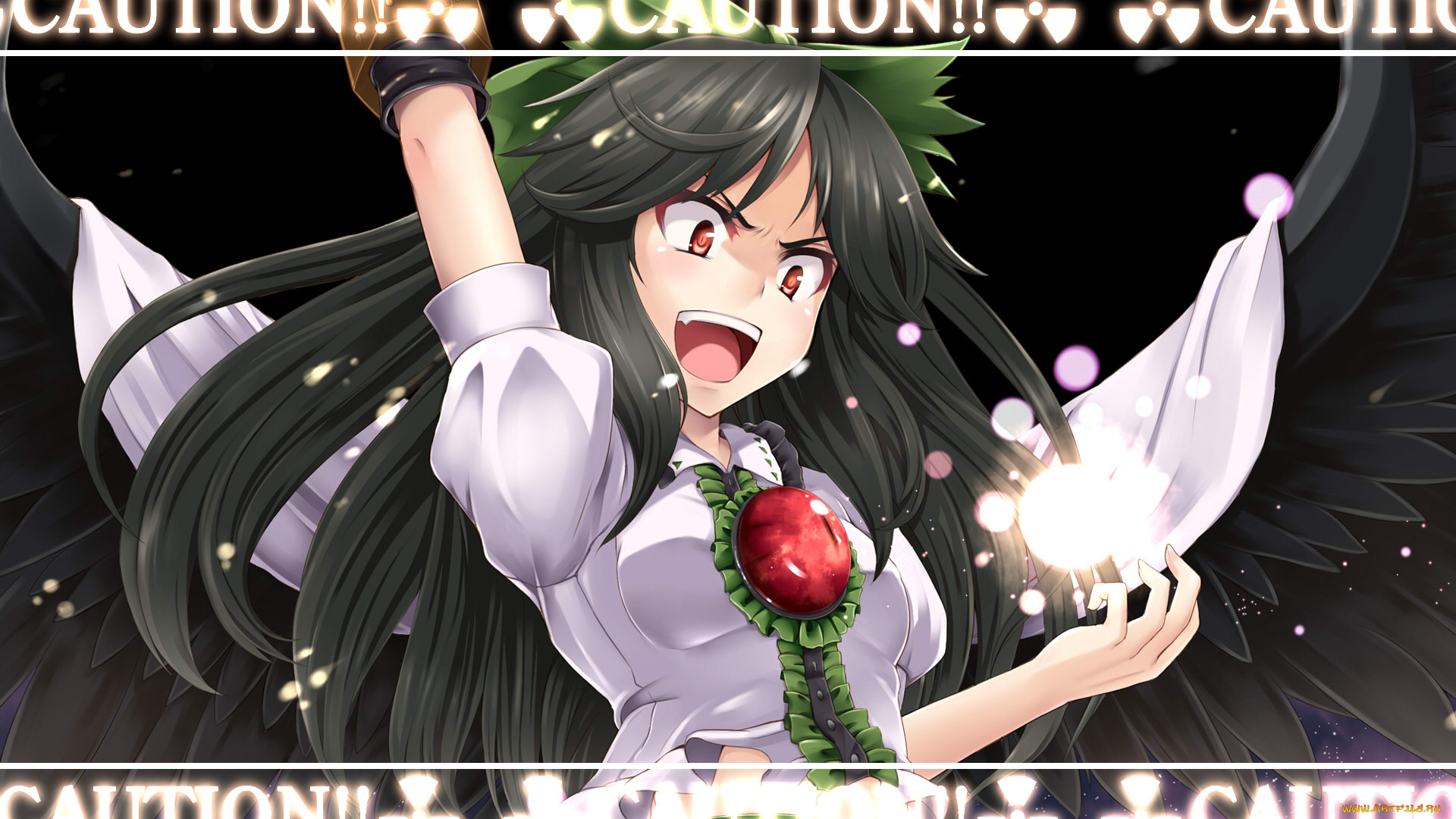 аниме, touhou, уцухо, рюджи