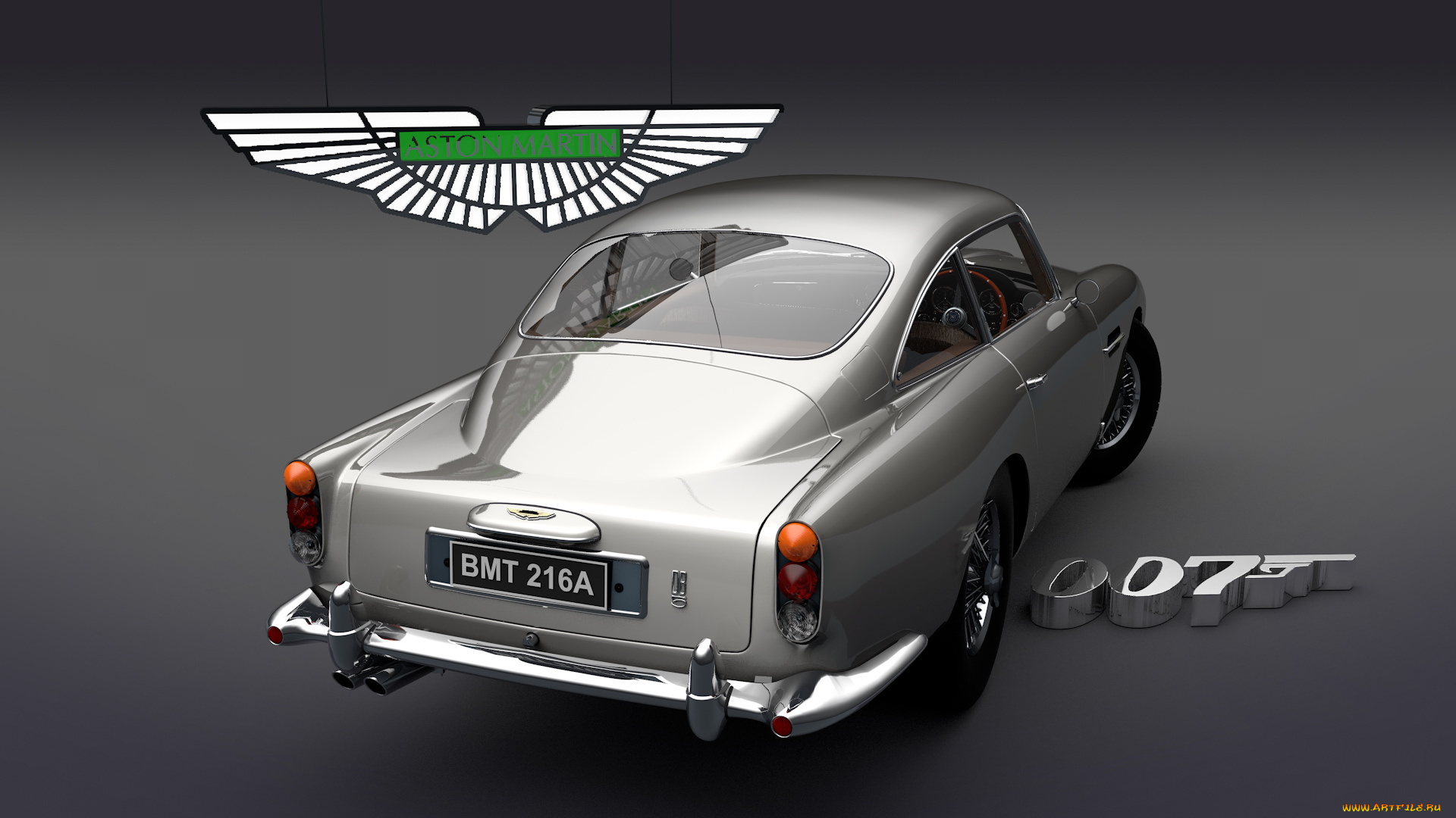 автомобили, 3д, aston, martin