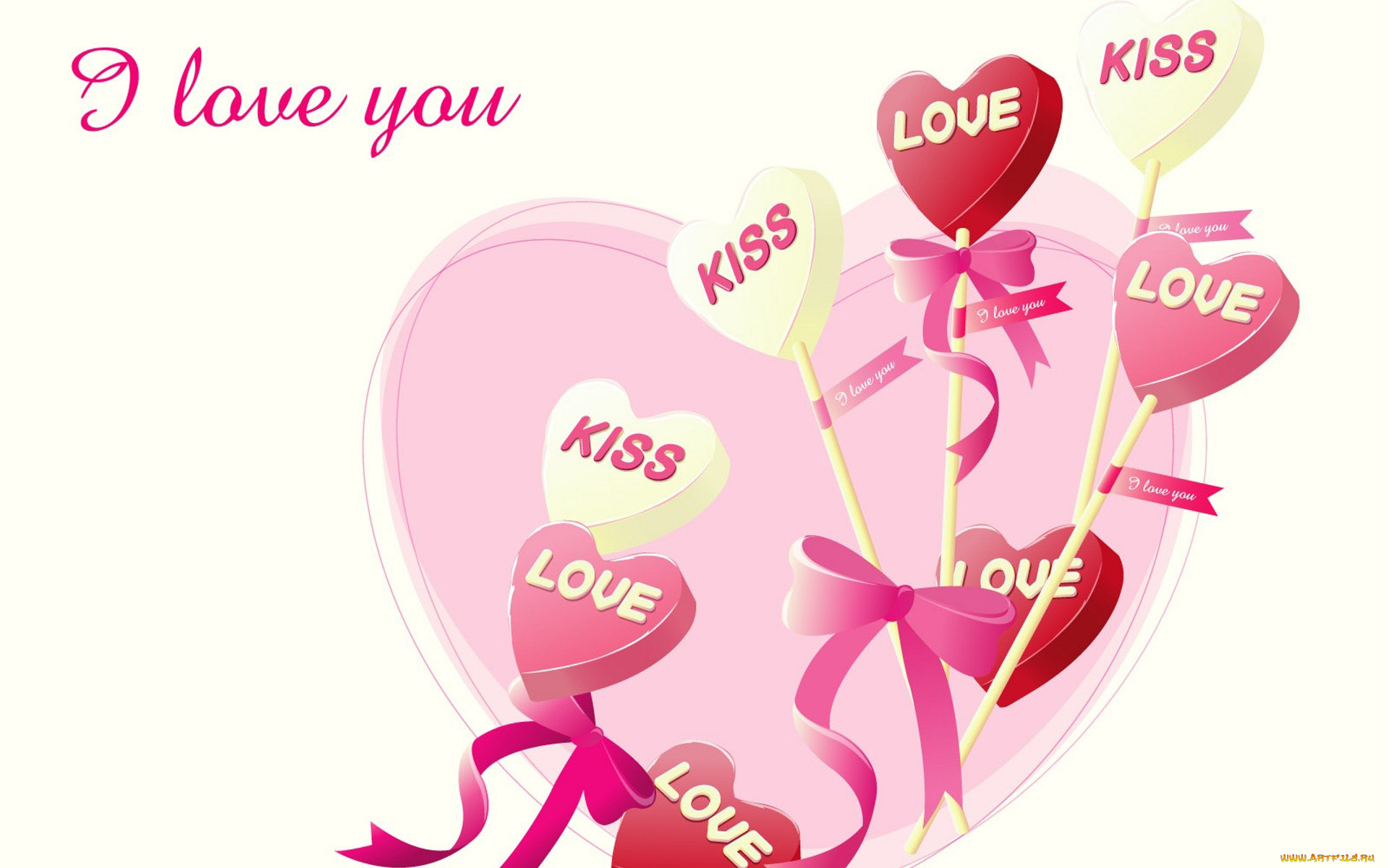 праздничные, день, св, валентина, сердечки, любовь, надписи