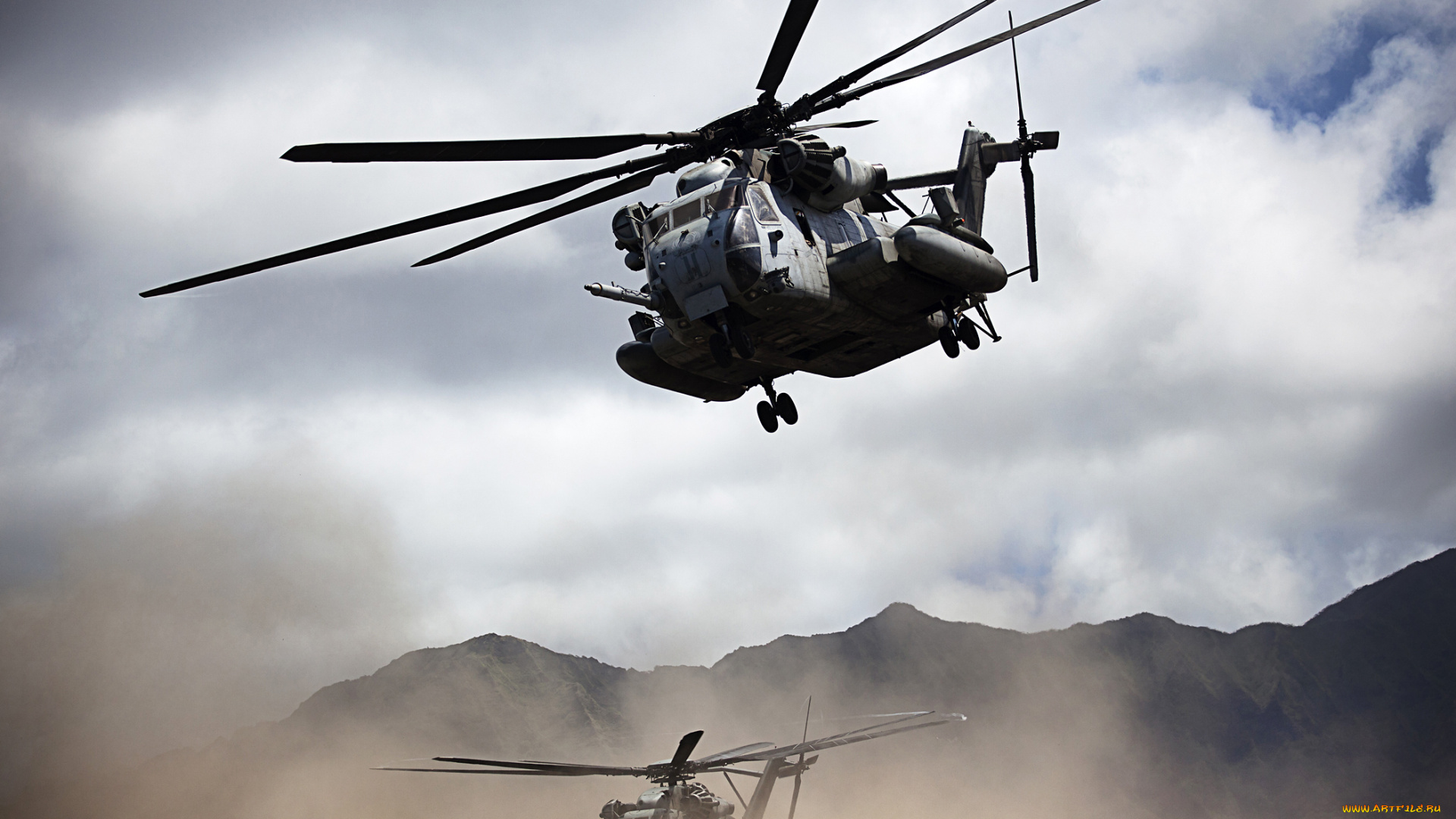 авиация, вертолёты, super, stallion, ch-53e, sikorsky