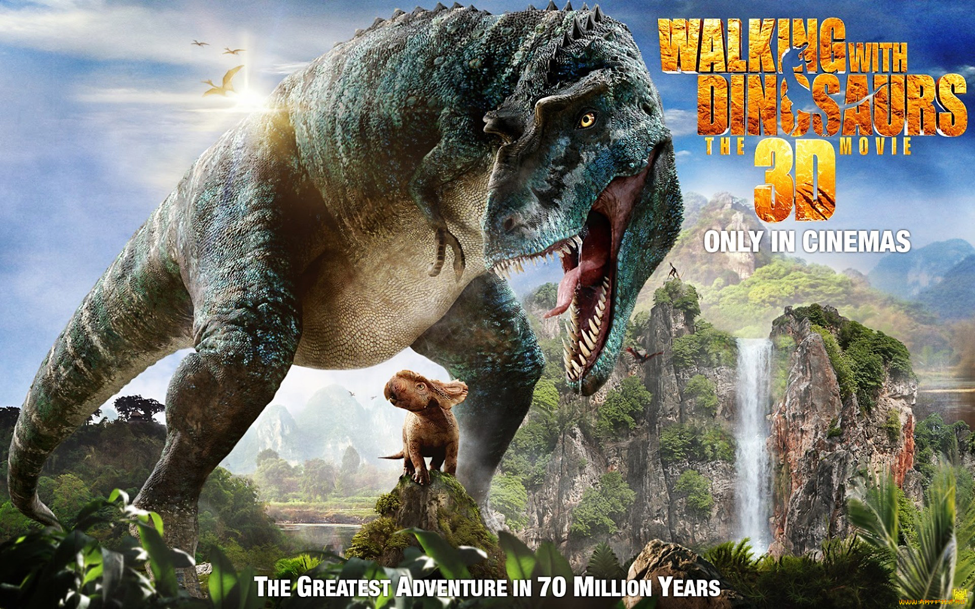 walking, with, dinosaurs, 3d, кино, фильмы, прогулки, с, динозаврами