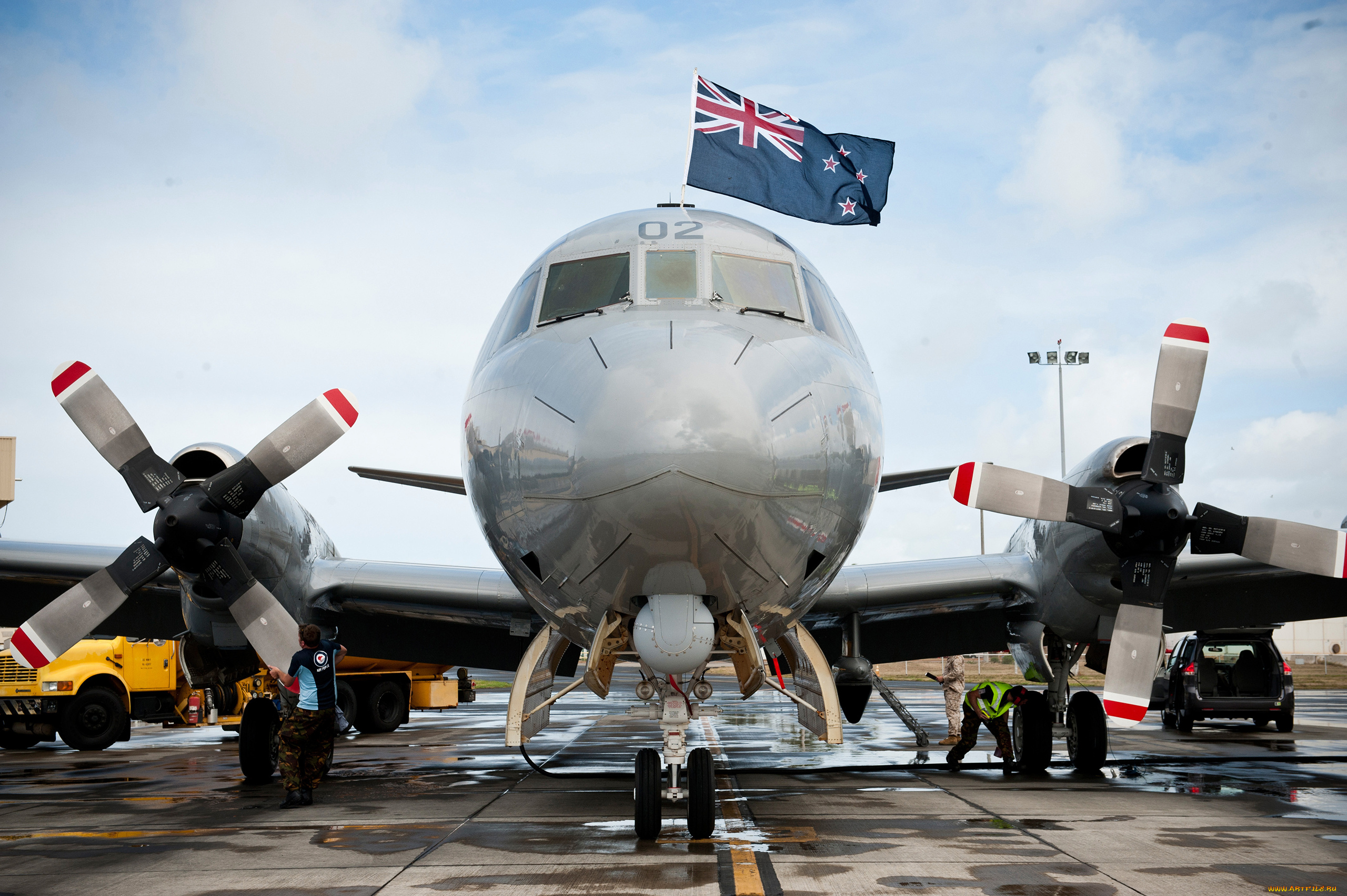 авиация, авиационный, пейзаж, креатив, лужи