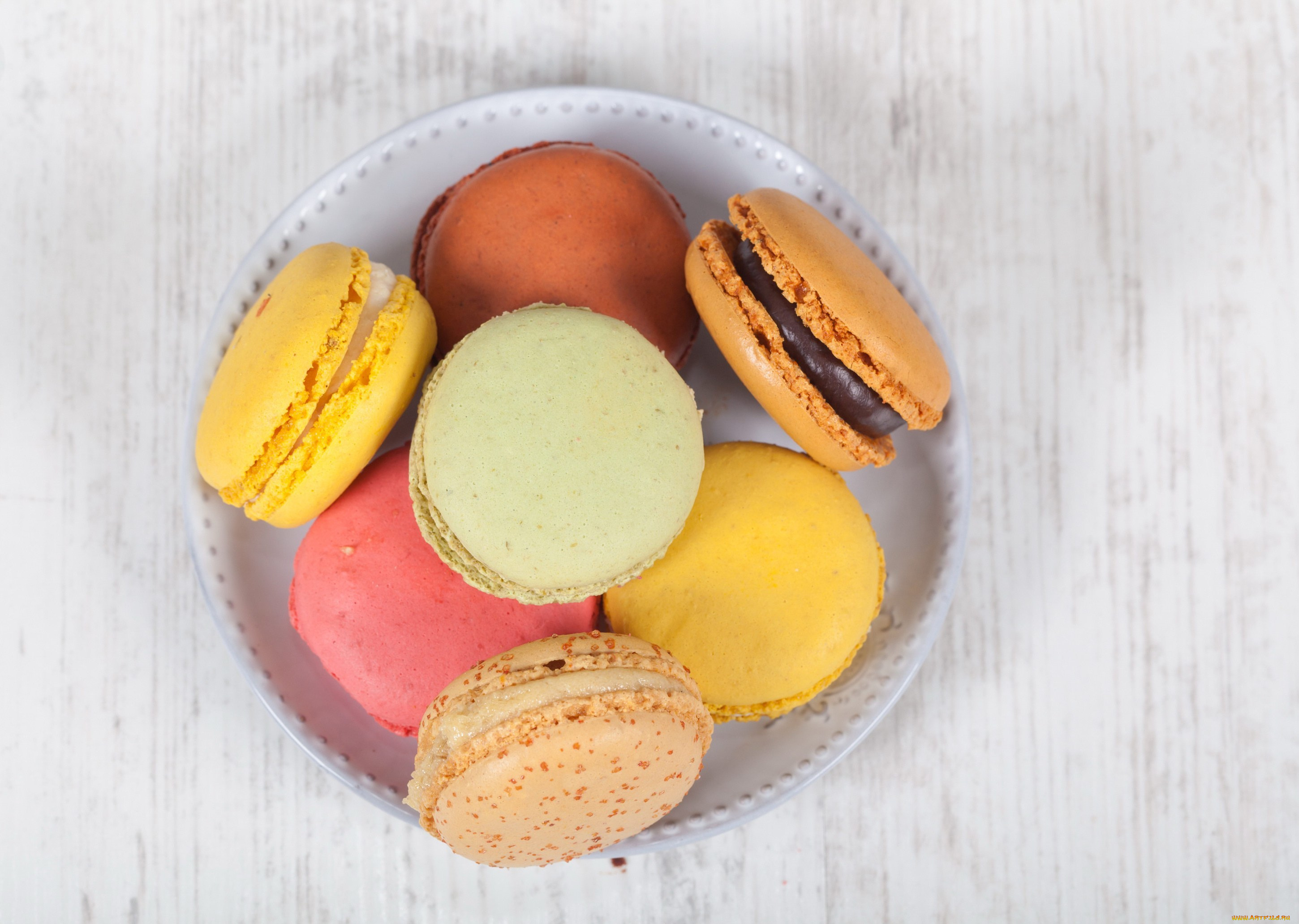 еда, пирожные, кексы, печенье, макаруны, лакомство