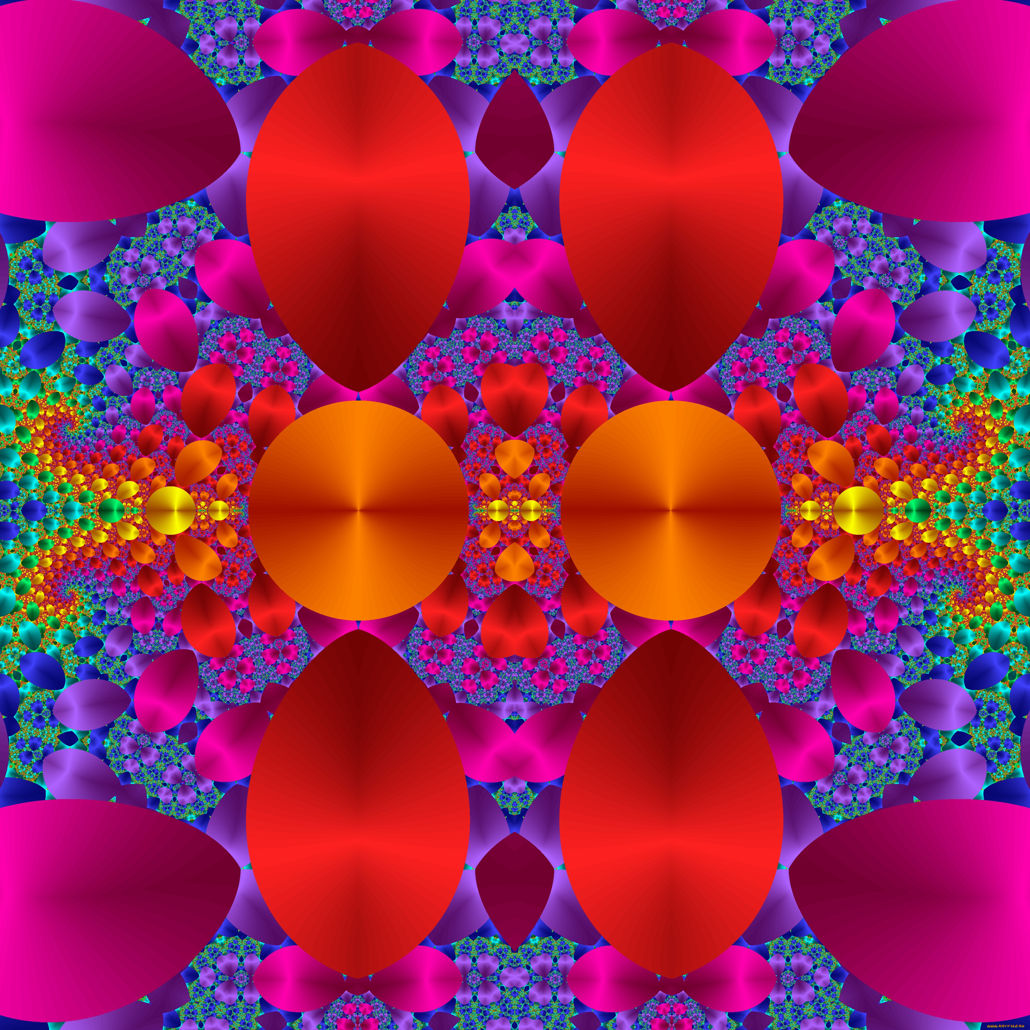 3д, графика, fractal, фракталы, фон, цвета, узор