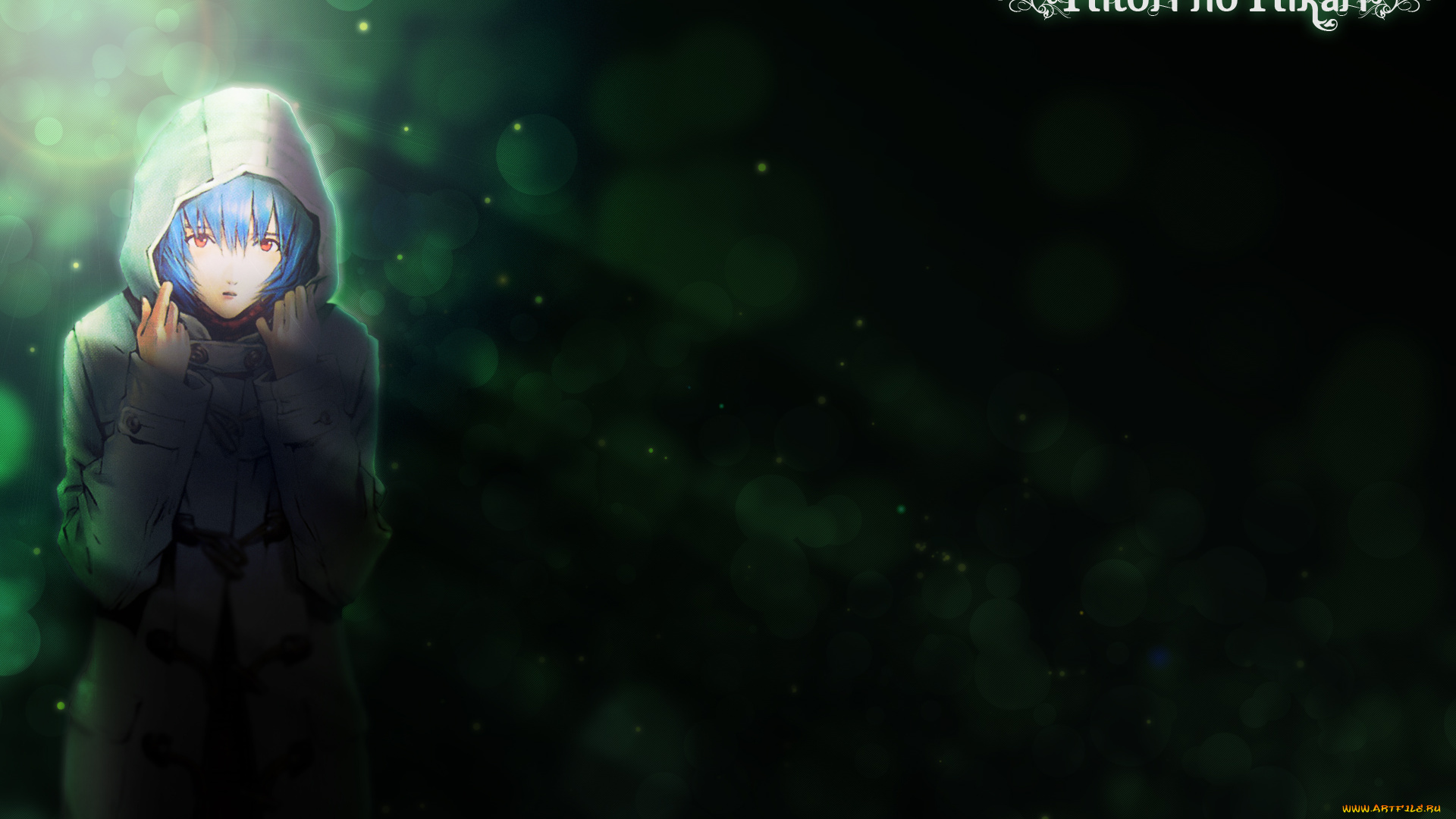 аниме, evangelion, девушка