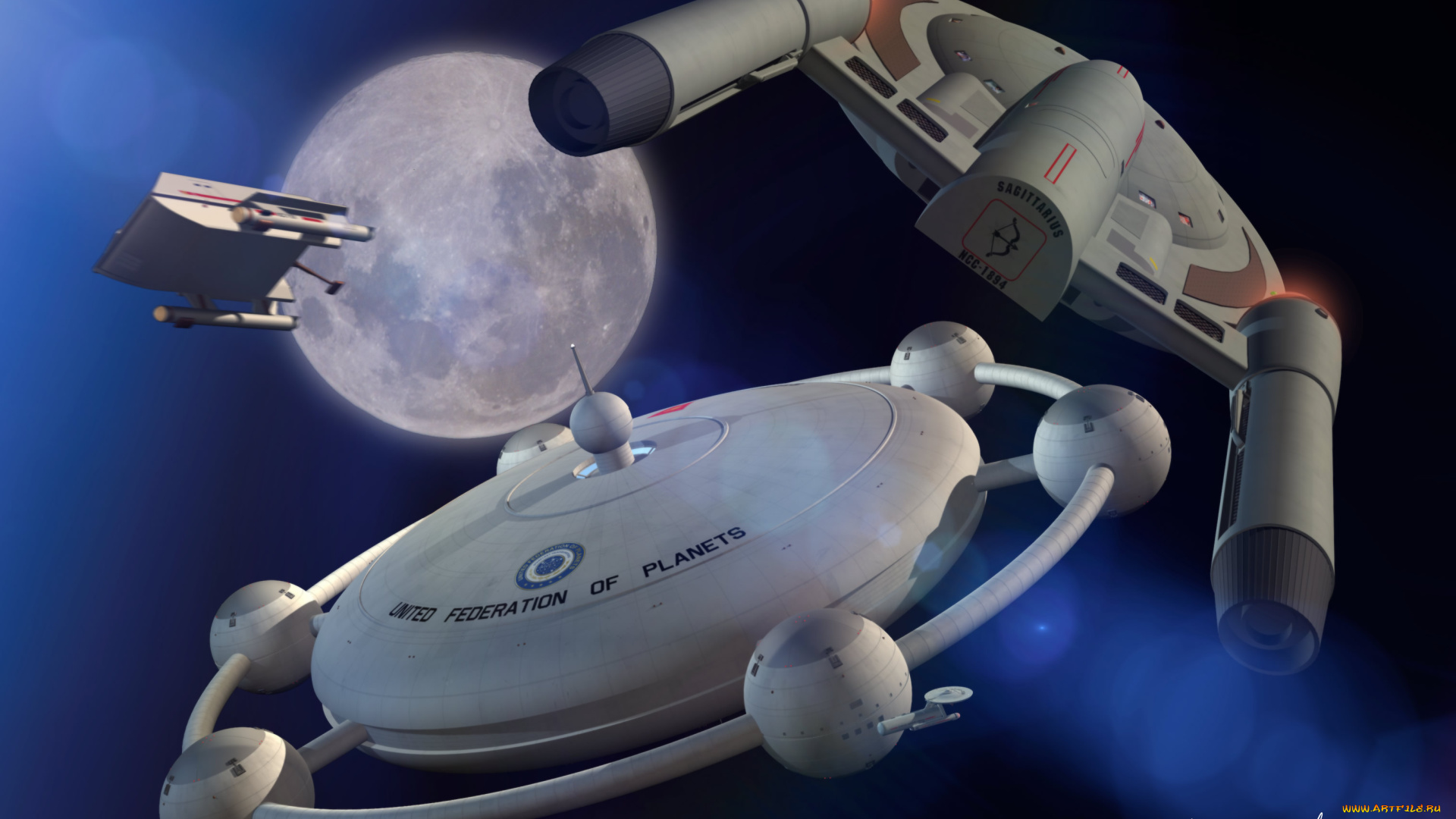 космос, арт, космический, корабль, звезды, вселенная