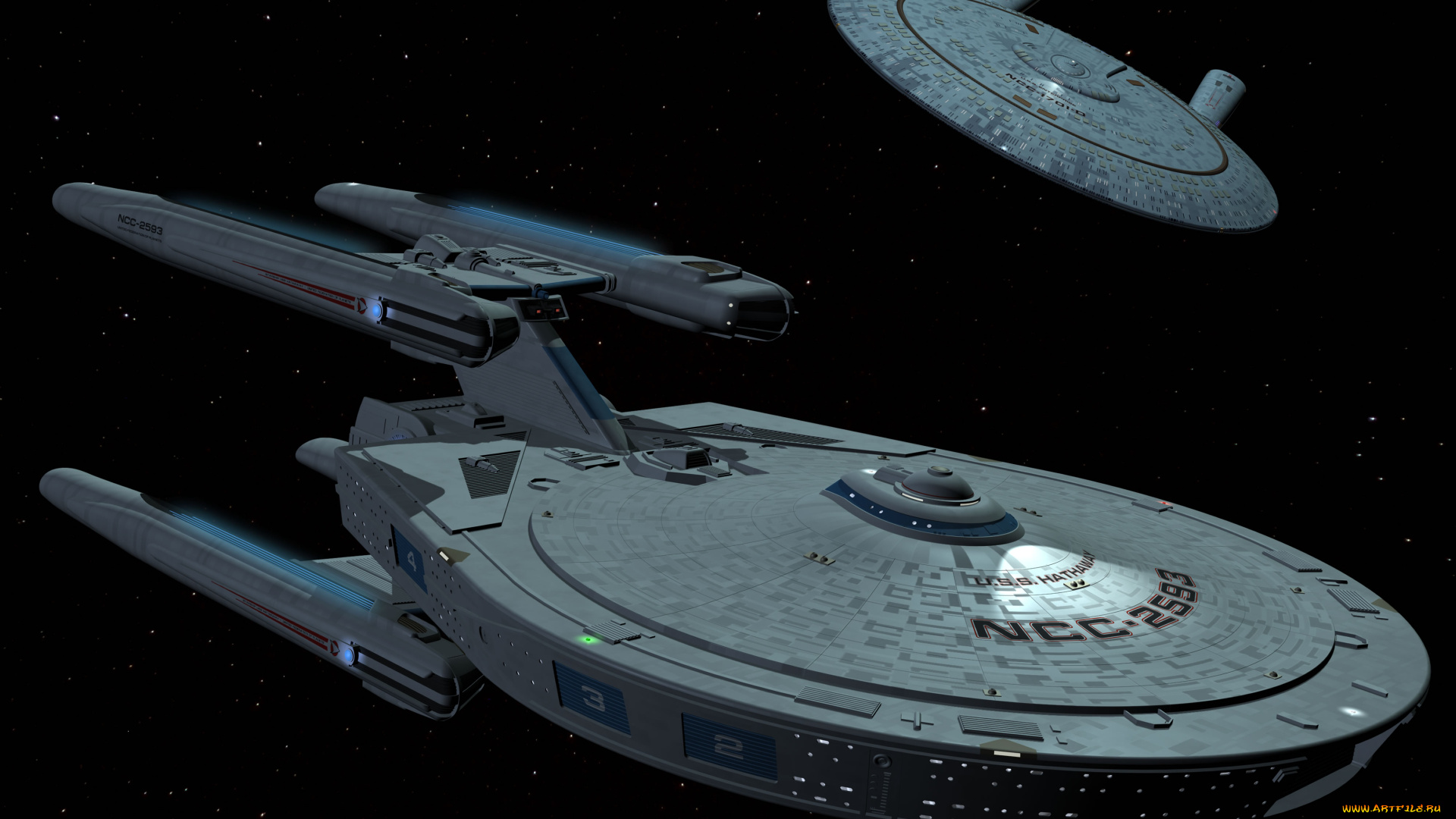 космос, арт, вселенная, звезды, космический, корабль