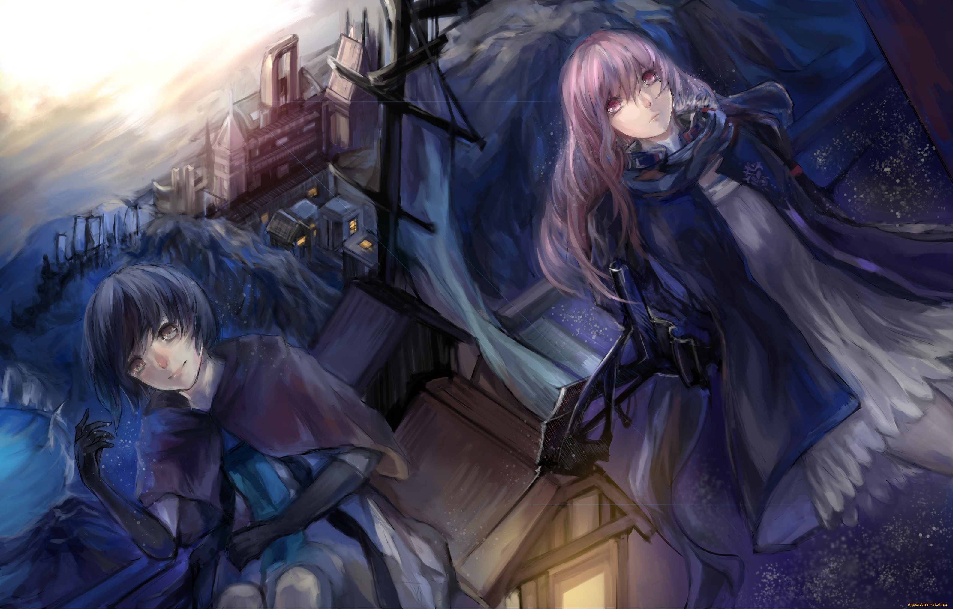 аниме, pixiv, fantasia, pixiv, fantasia, berlinetta, paradise, pffk, perilla