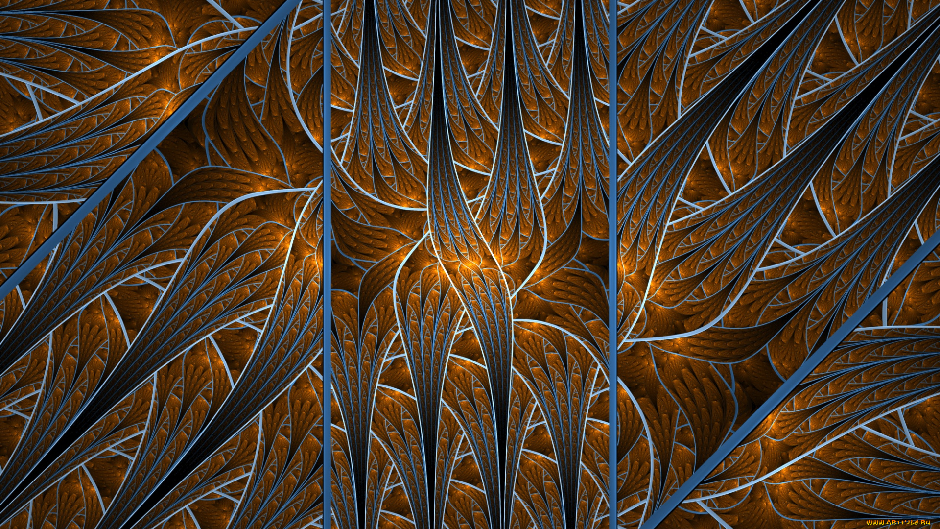 3д, графика, фракталы, , fractal, цвета, фон, узор