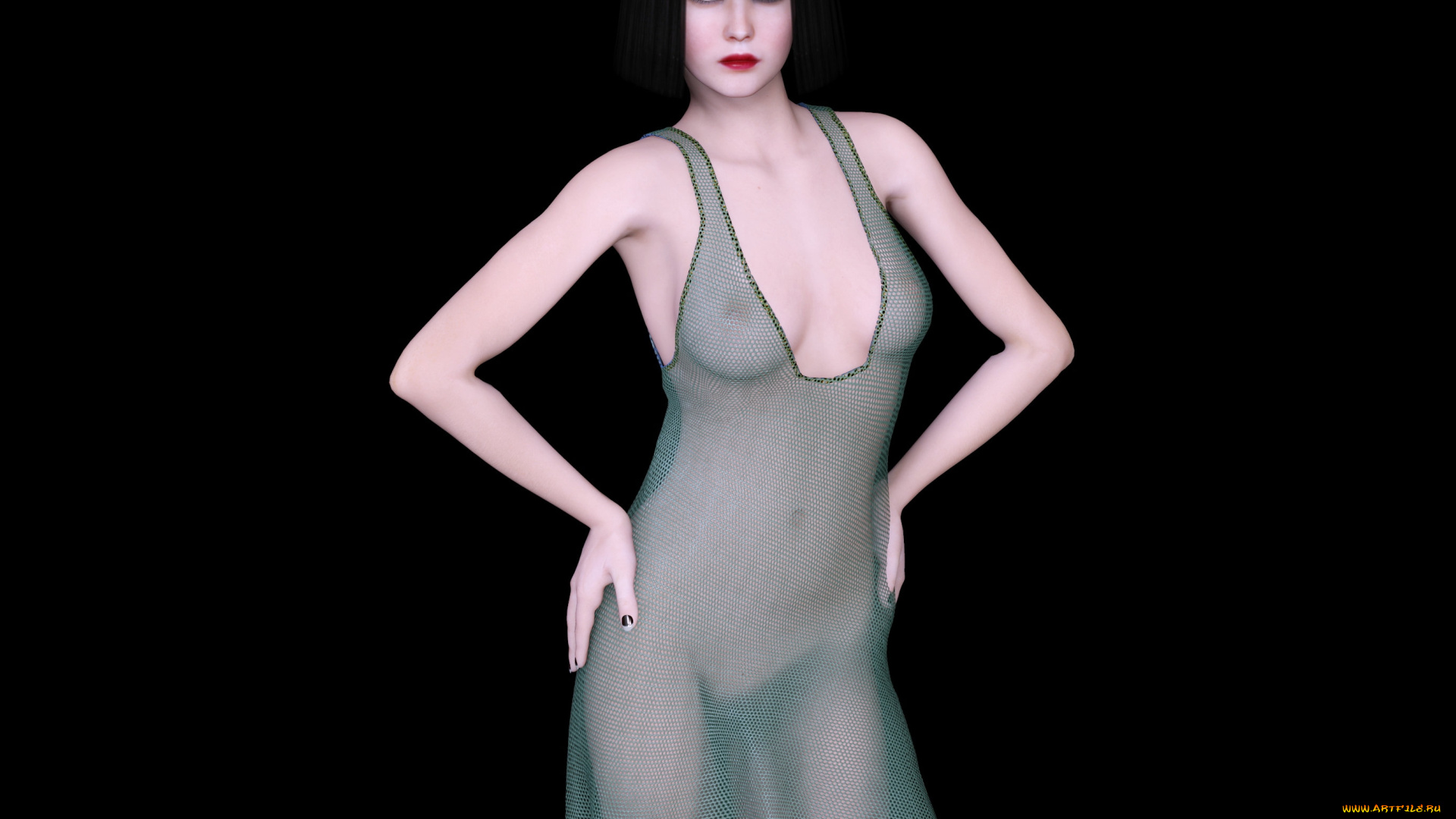 3д, графика, люди, , people, фон, взгляд, девушка