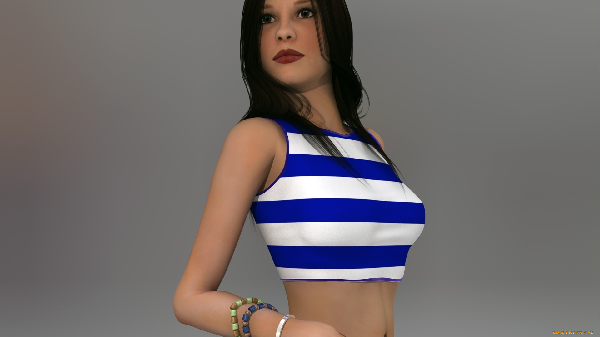 3д, графика, люди, , people, взгляд, девушка, фон