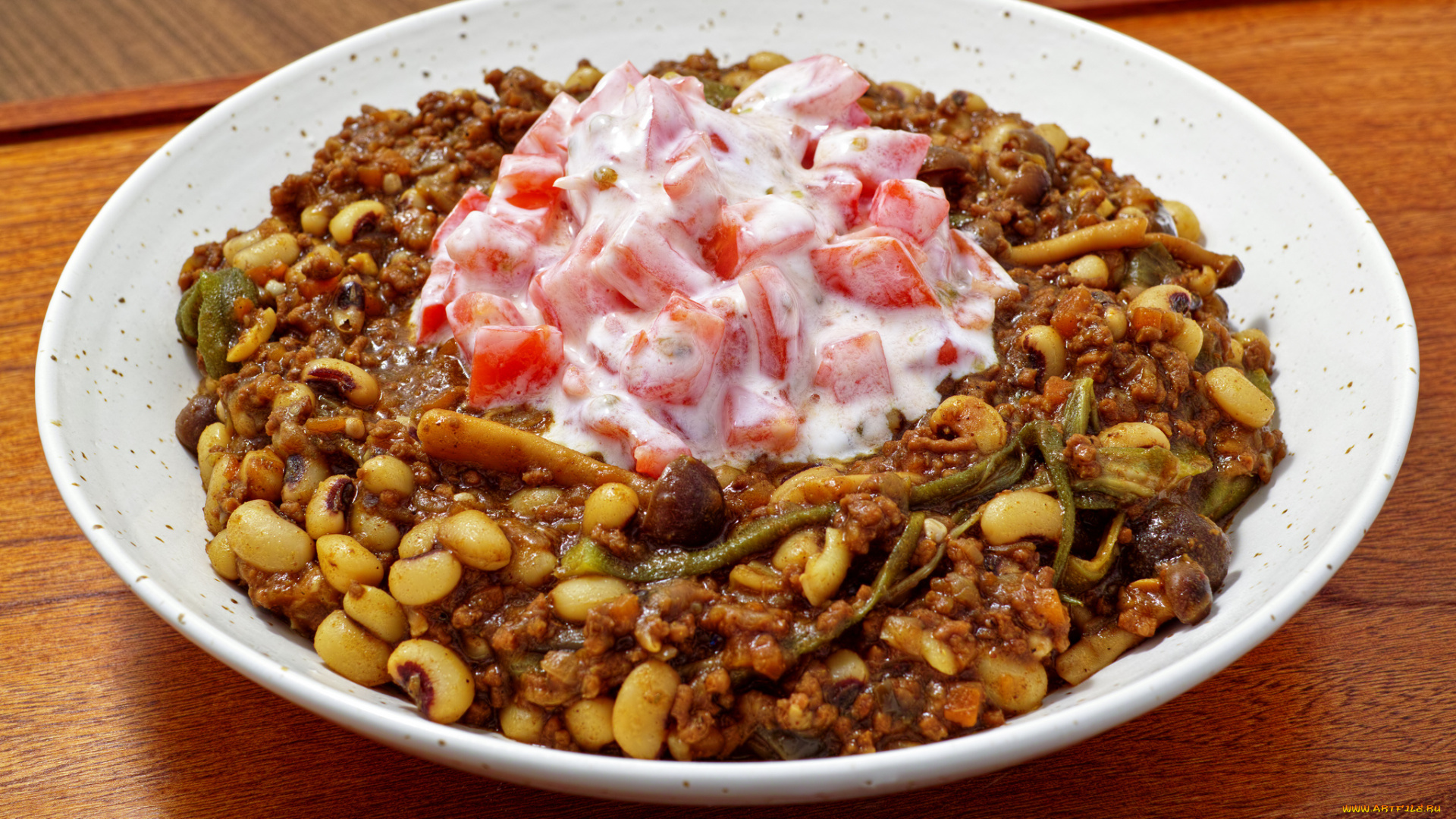 еда, вторые, блюда, овощи, фасоль