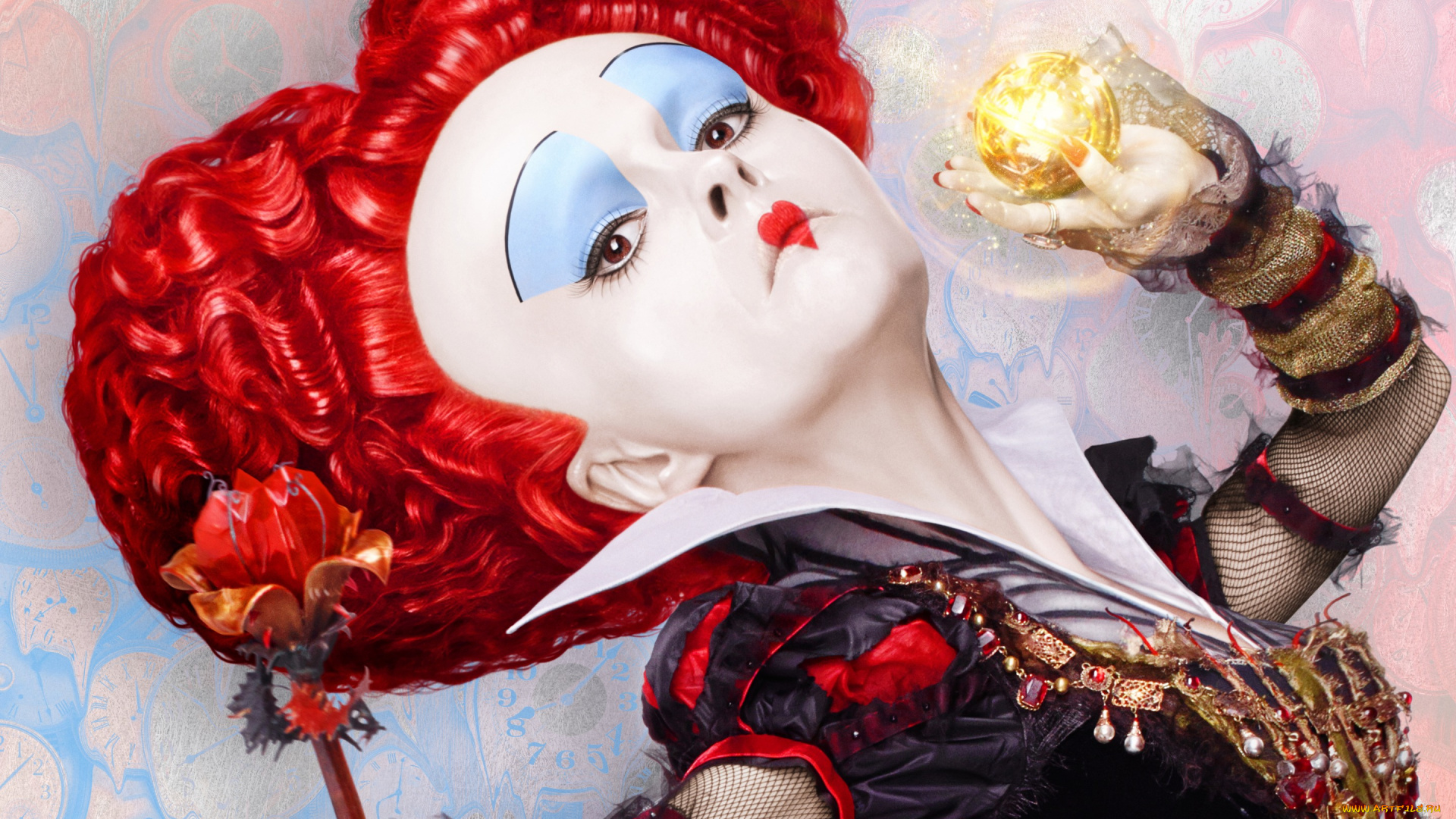 кино, фильмы, alice, through, the, looking, glass, red, queen, alice, through, the, looking, glass, алиса, в, зазеркалье, хелена, бонем, картер, 2016, helena, bonham, carter