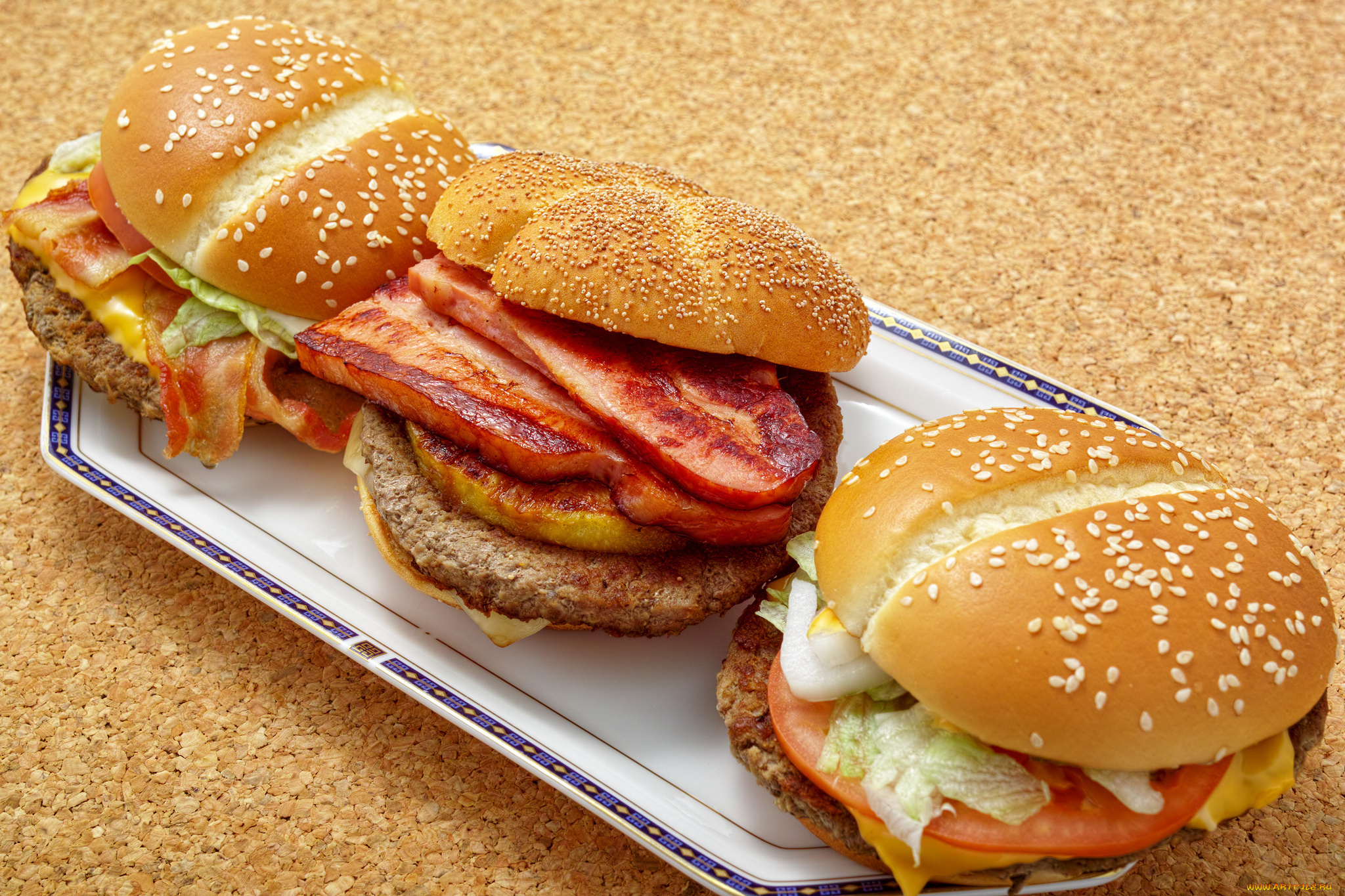 еда, бутерброды, , гамбургеры, , канапе, гамбургер