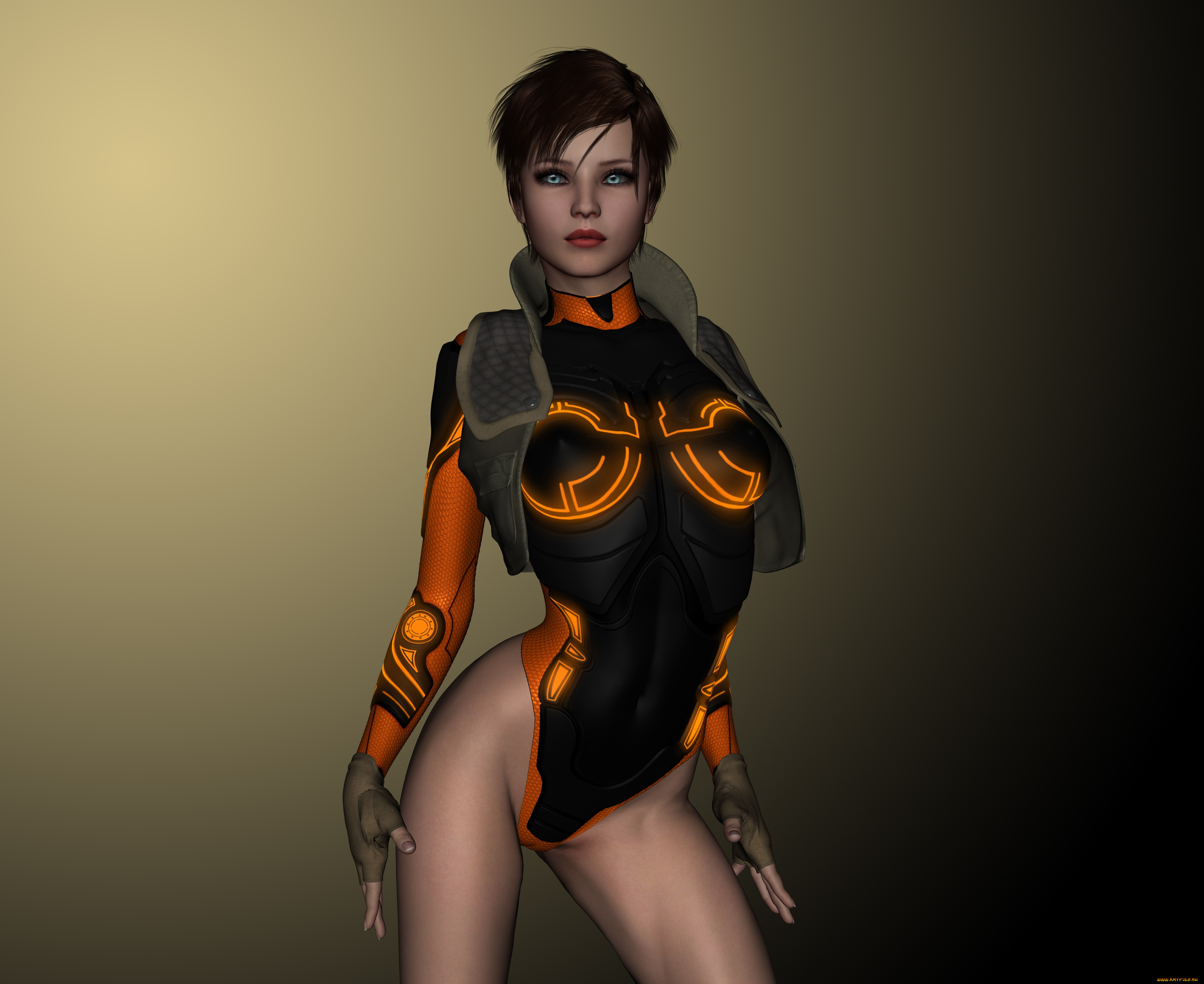 3д, графика, люди, , people, фон, взгляд, девушка