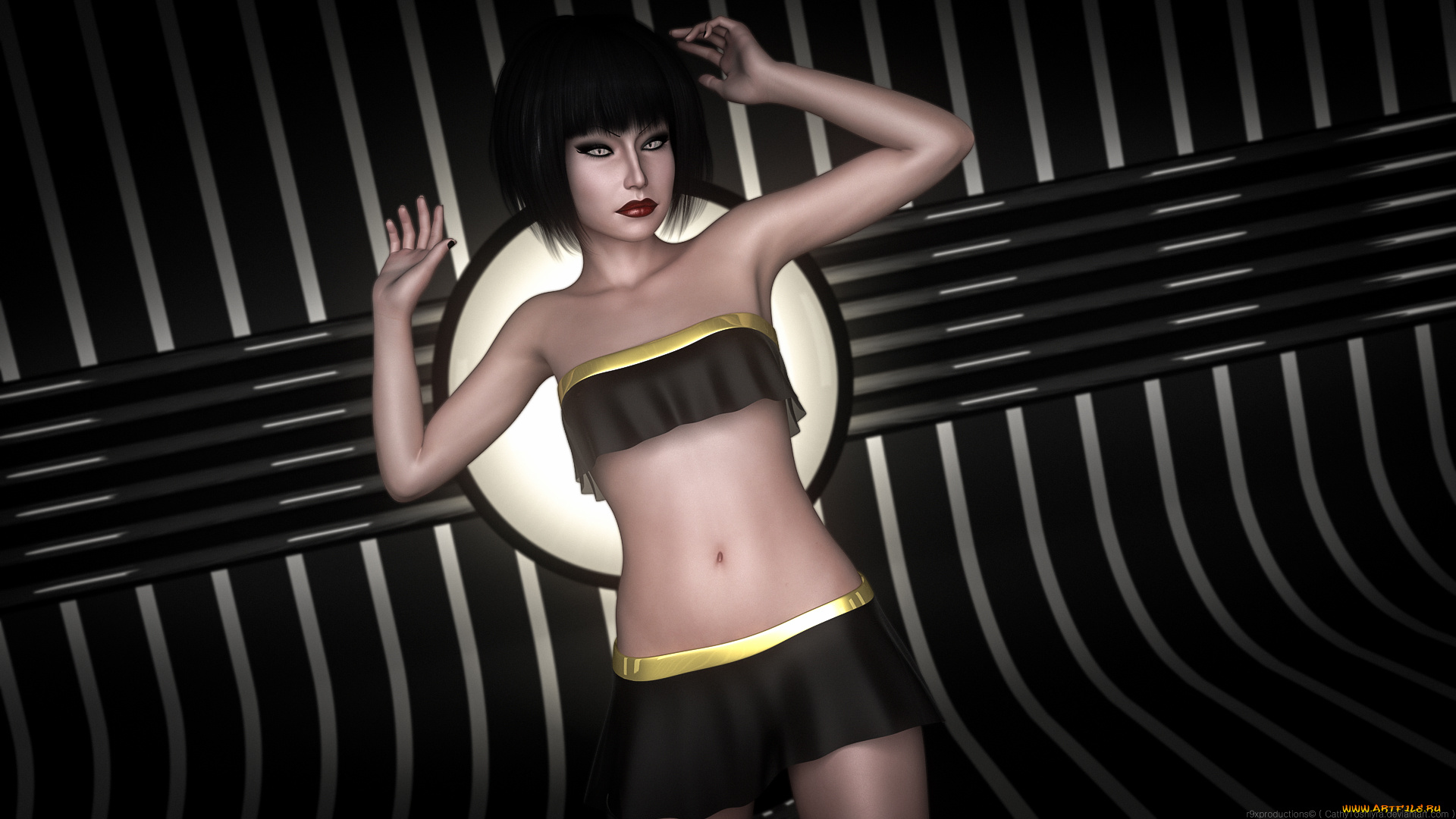 3д, графика, люди, , people, девушка, фон, взгляд