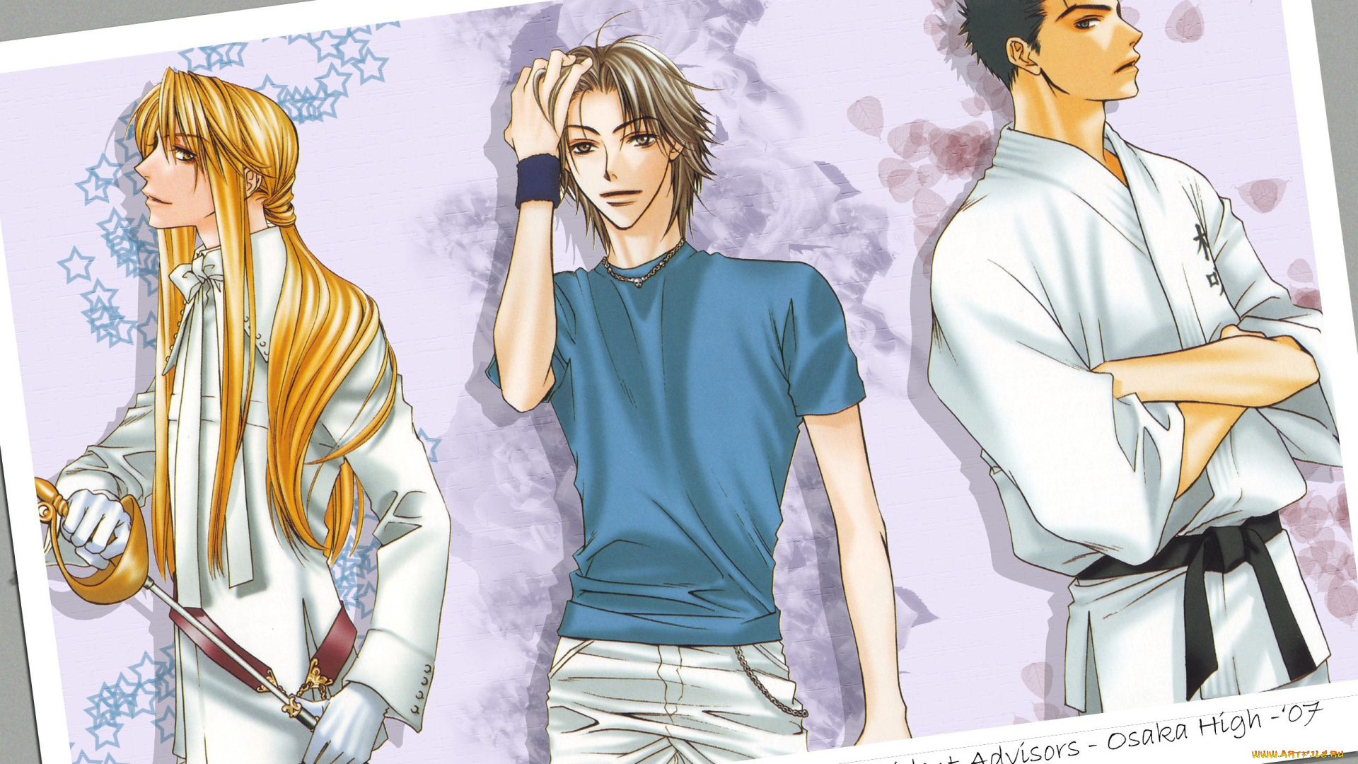 аниме, hanakimi, парни