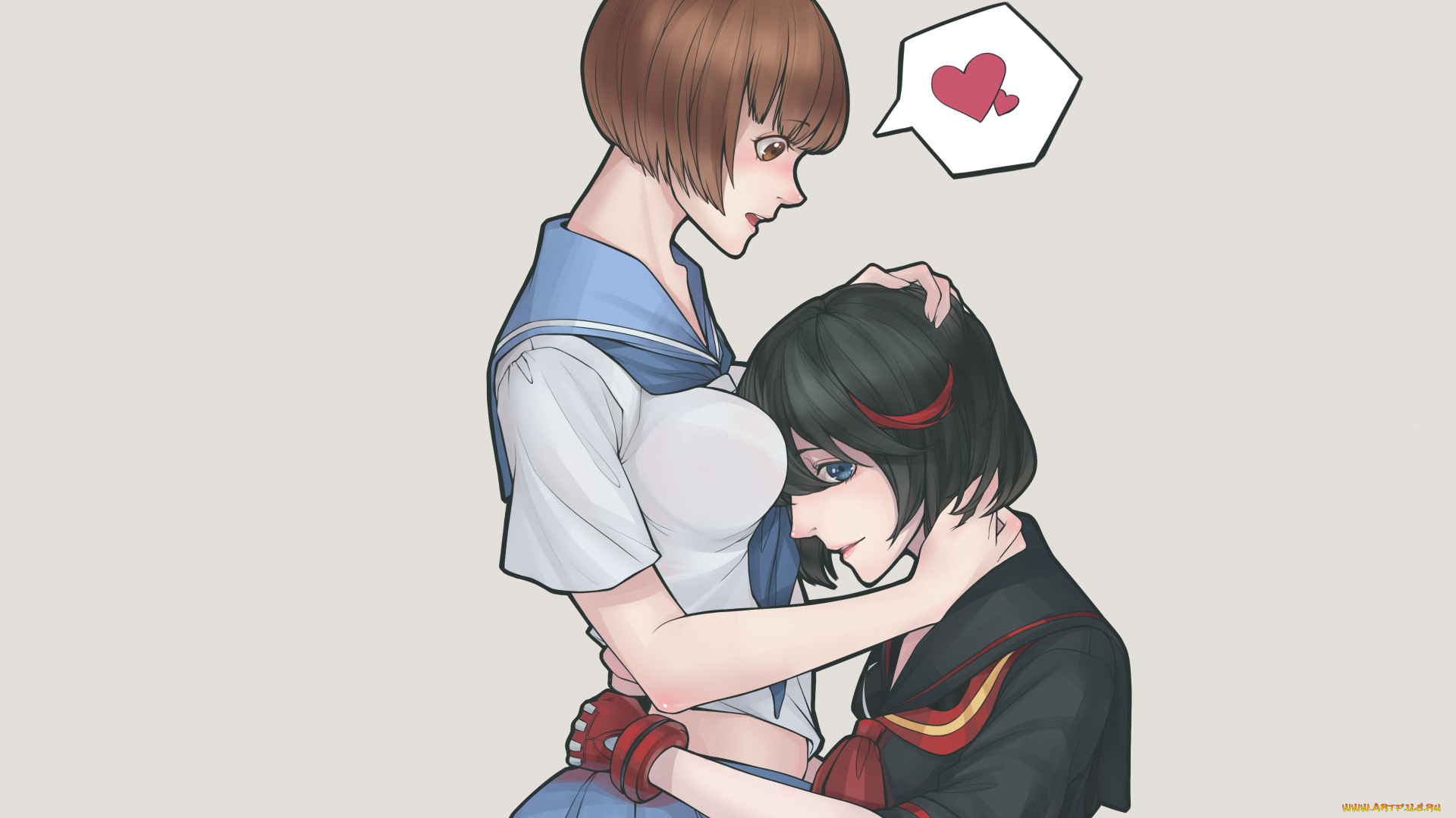 аниме, kill, la, kill, девушки