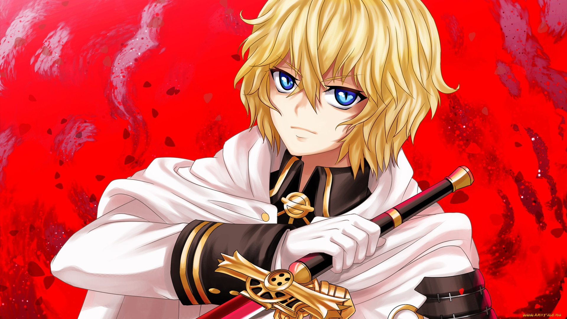 аниме, owari, no, seraph, hyakuya, mikaela